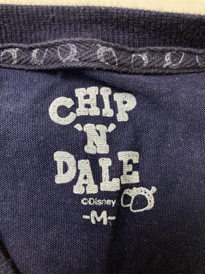 CHIP 'N' DALE/Tシャツ/カットソー/トップス/ネイビー/M