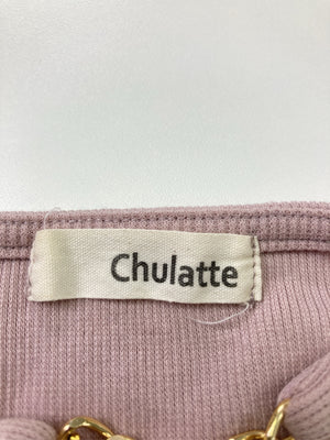 Chulatte/チュラッテ/Tシャツ/カットソー/トップス/ピンク/L