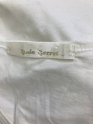 RUDE GARRET/ルードギャレット/Tシャツ/カットソー/トップス/ホワイト/M