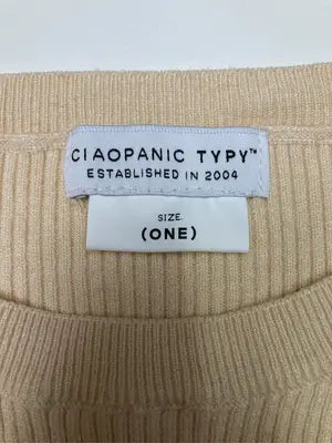CIAOPANIC TYPY/チャオパニックティピー/ニット/セーター/トップス/ベージュ/one