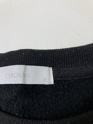 CERONIAS/セロニアス/スウェット/トップス/ブラック/M