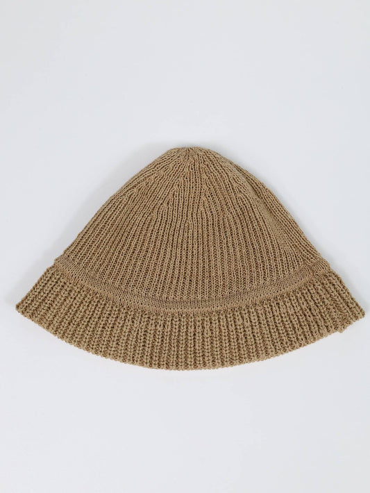 ニットキャップ/ビーニー/帽子/ベージュ