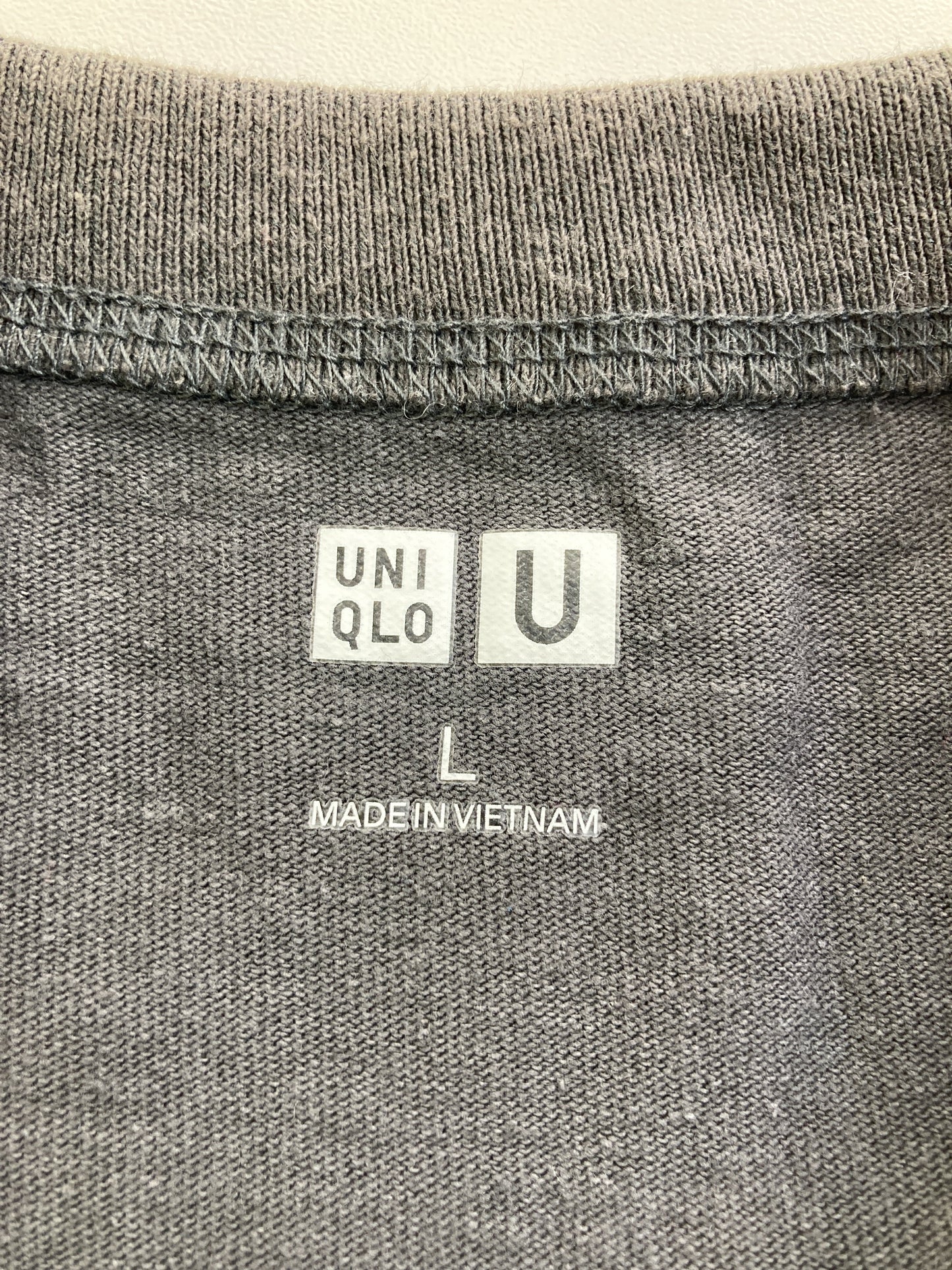 UNIQLO/ユニクロ/Tシャツ/カットソー/トップス/ブラック/L