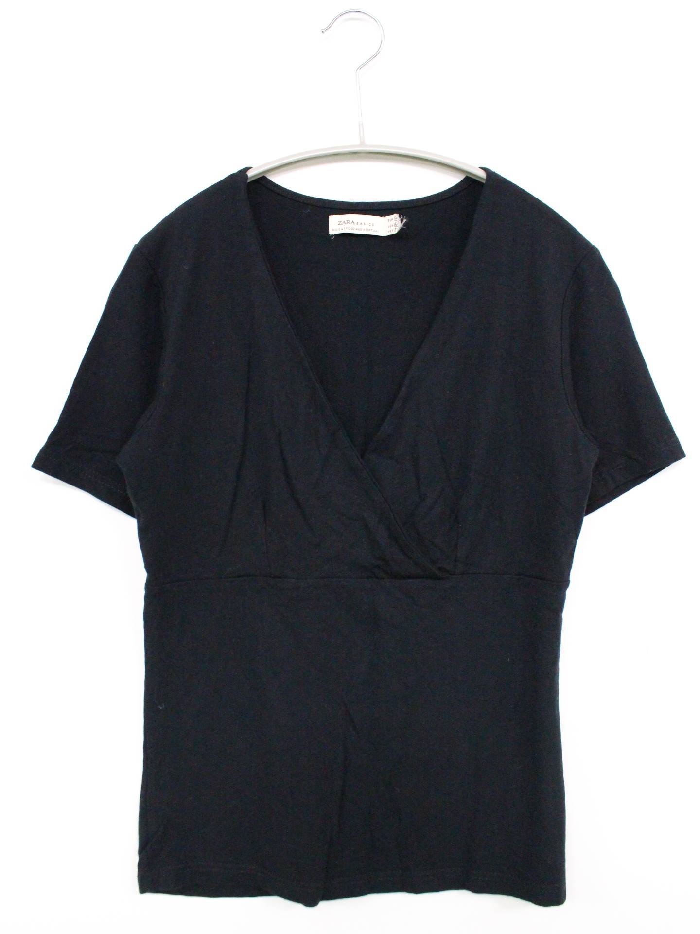 ZARA/ザラ/シャツ/ブラウス/トップス/ブラック/M