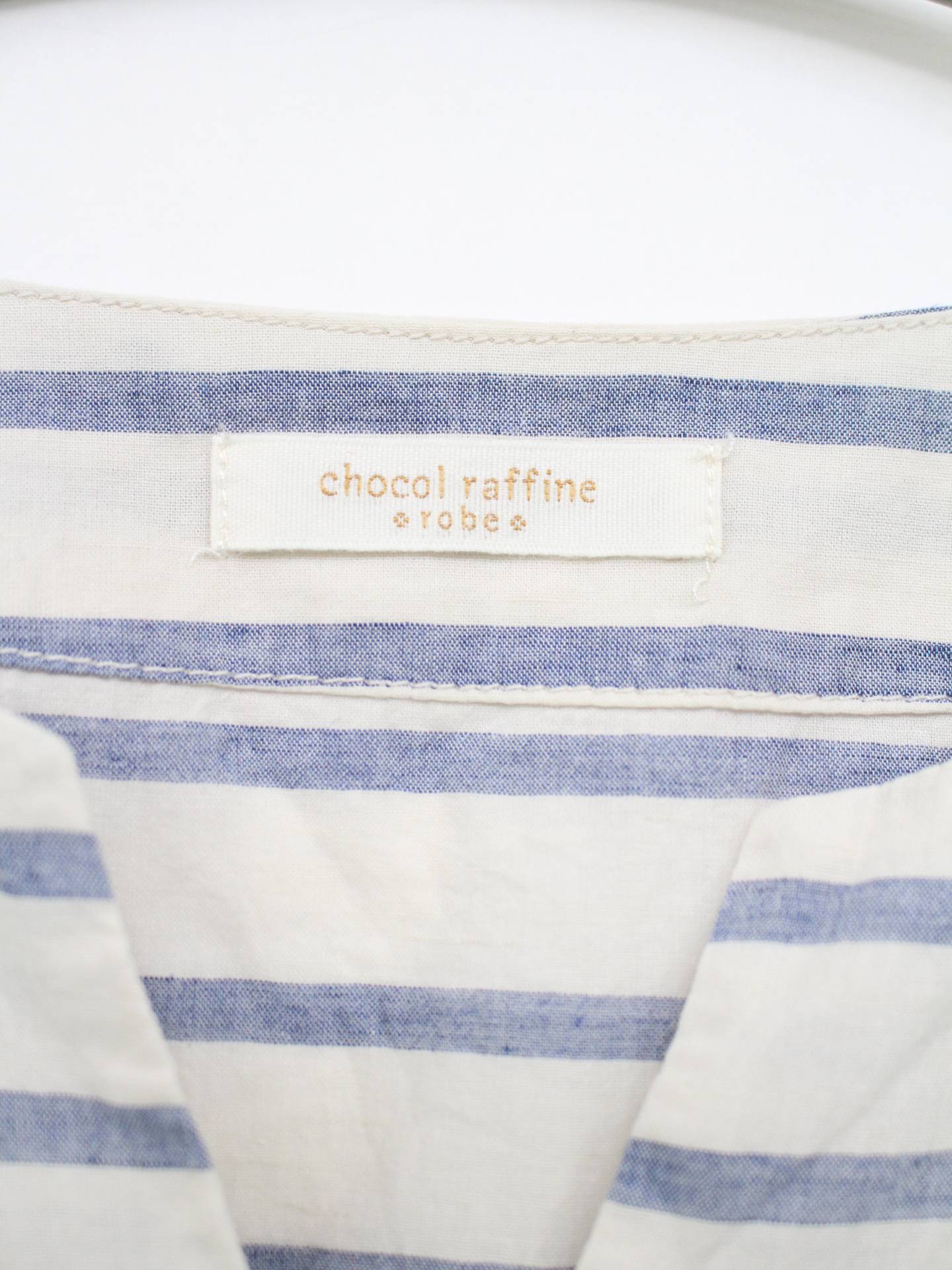 chocol raffine/シャツ/ブラウス/トップス/ブルー/F