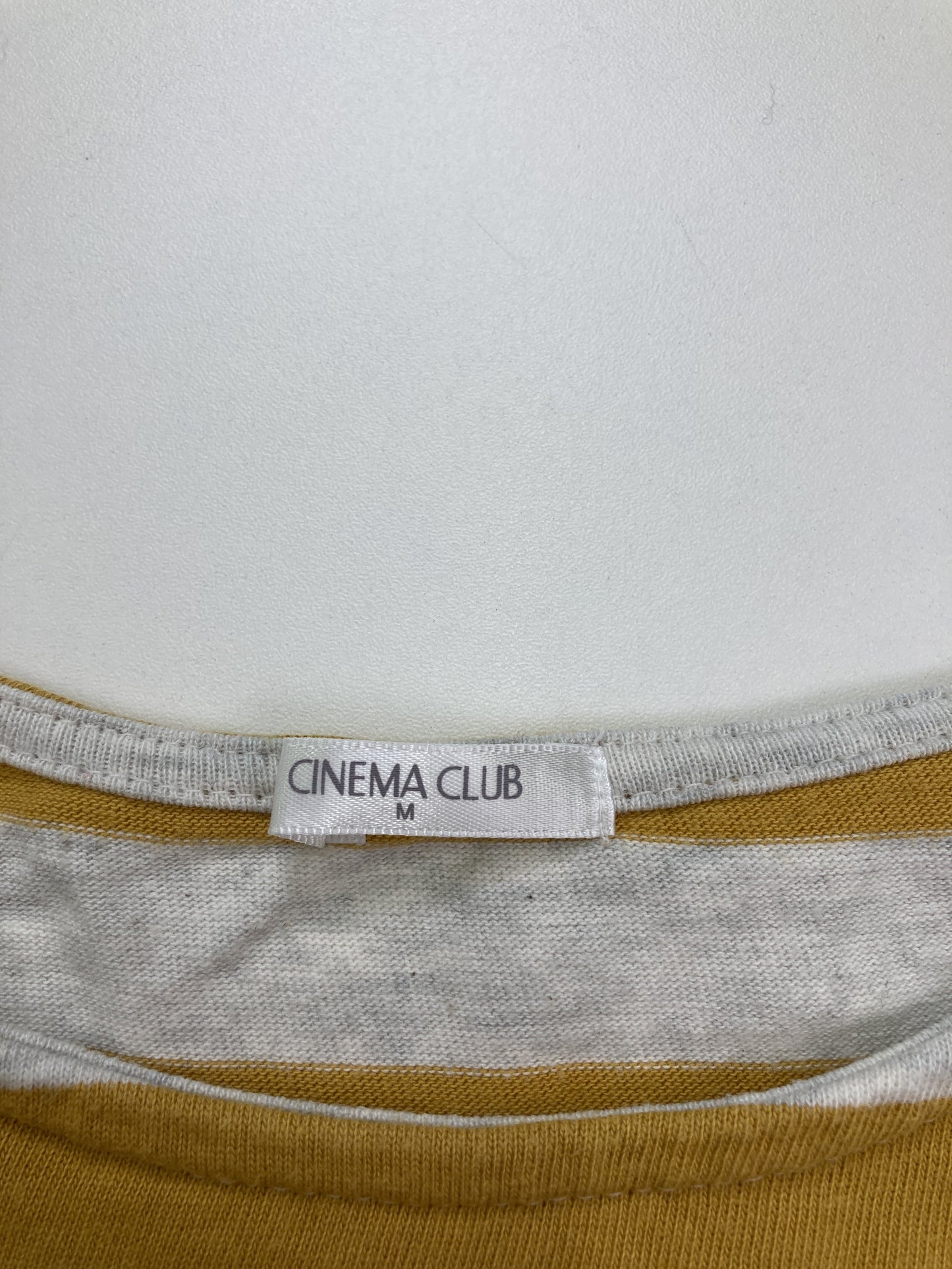 CINEMA CLUB/シネマクラブ/Tシャツ/カットソー/トップス/イエロー/M