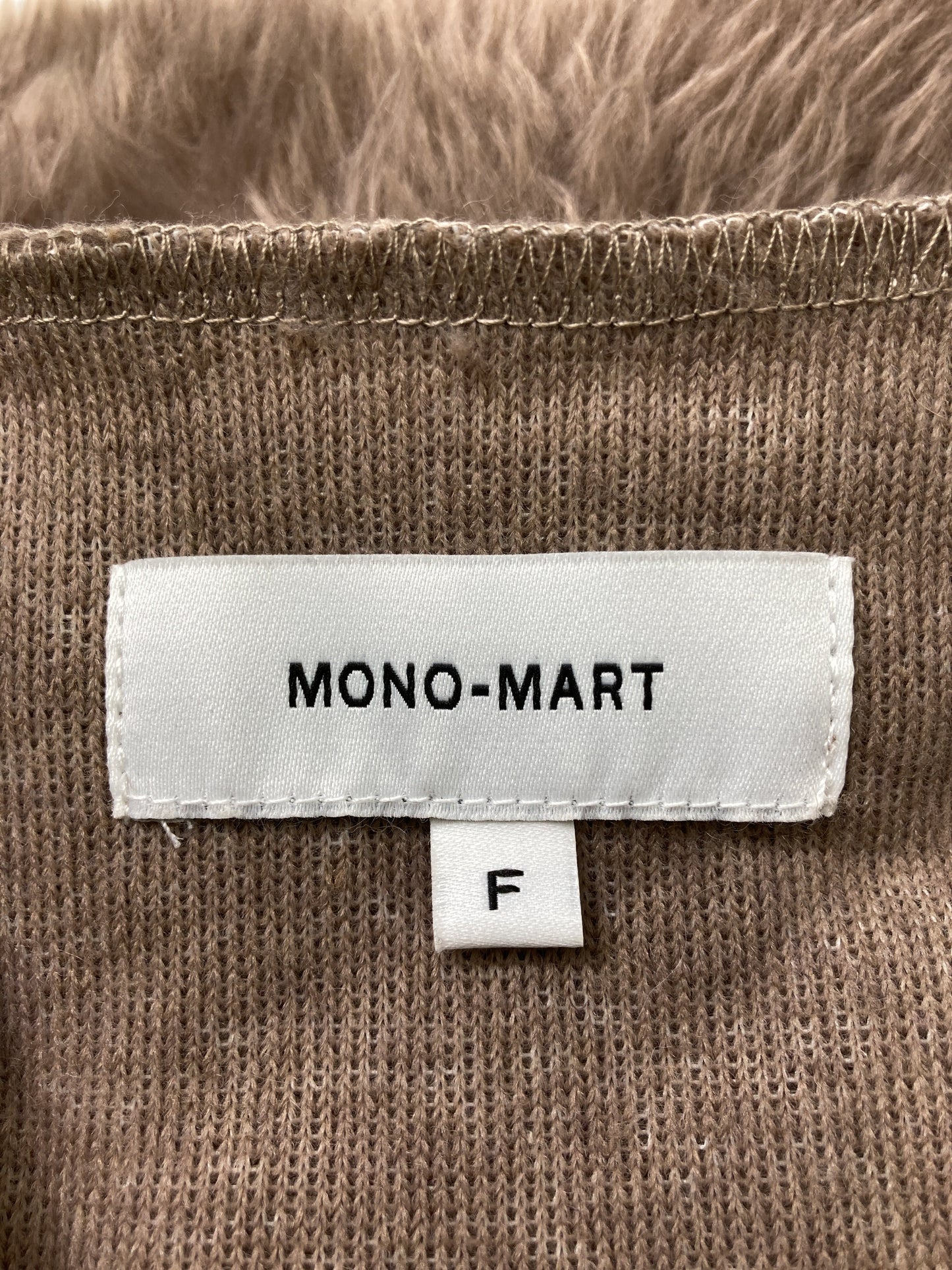 MONO-MART/モノマート/ベスト/トップス/ブラウン/F