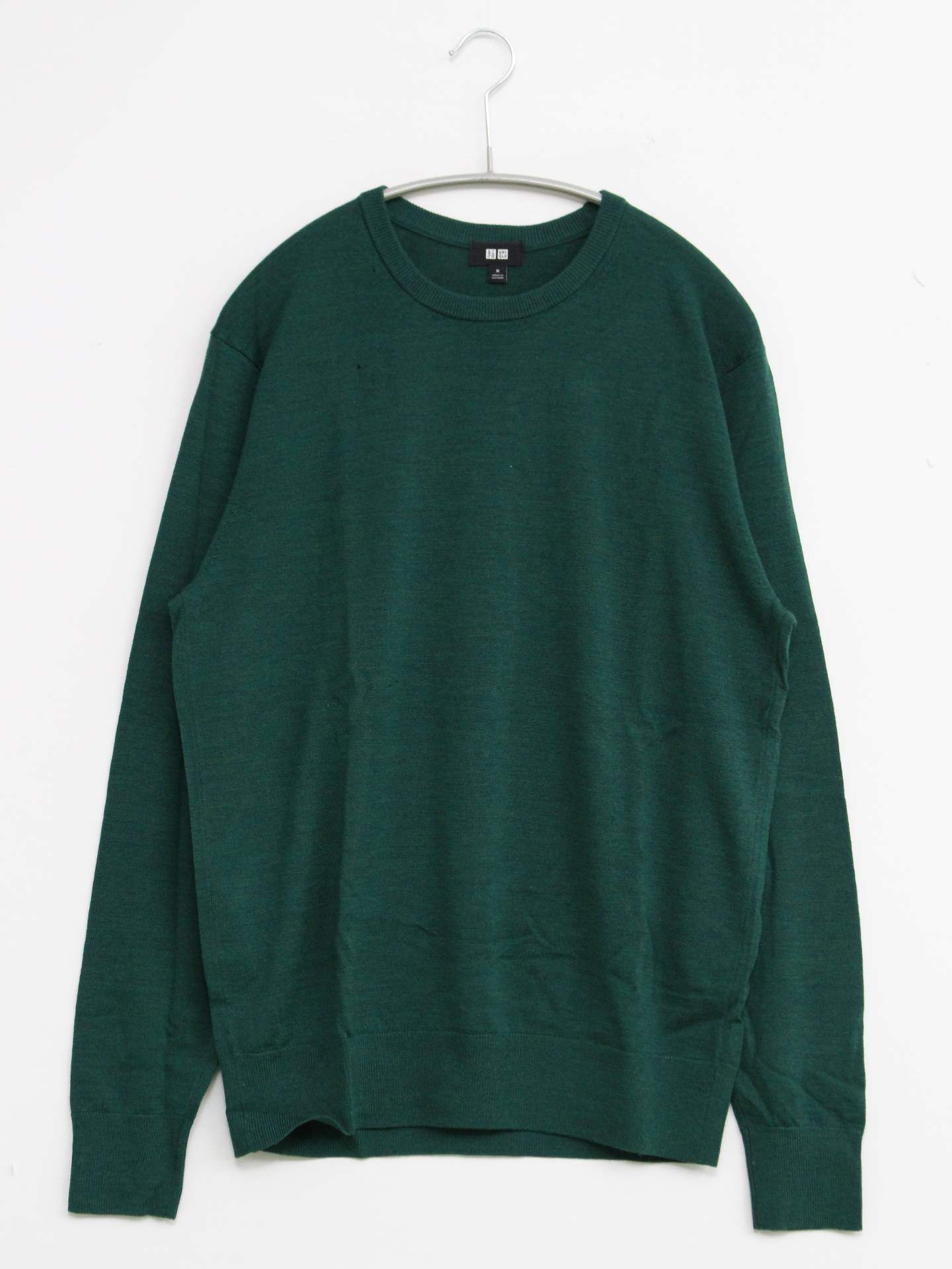 UNIQLO/ユニクロ/Tシャツ/カットソー/トップス/グリーン/M