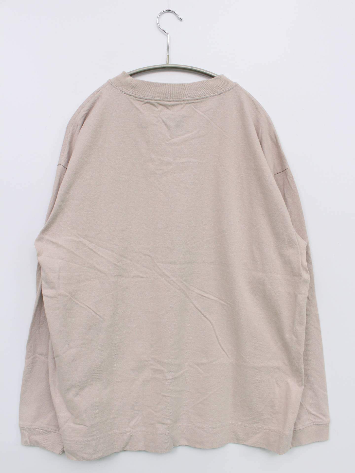 無印良品/Tシャツ/カットソー/トップス/ベージュ/L