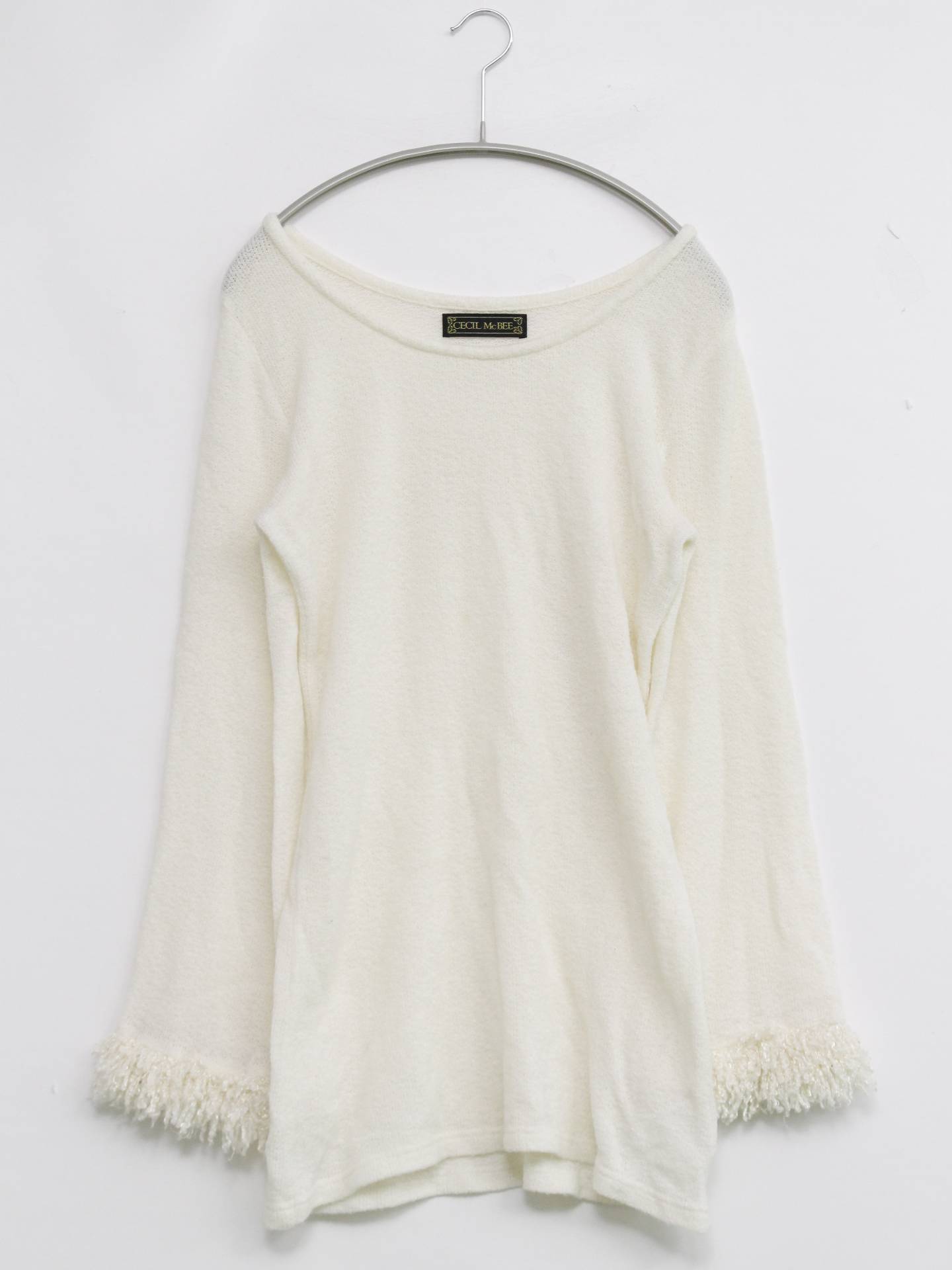 CECIL McBEE/Tシャツ/カットソー/トップス/ホワイト/F