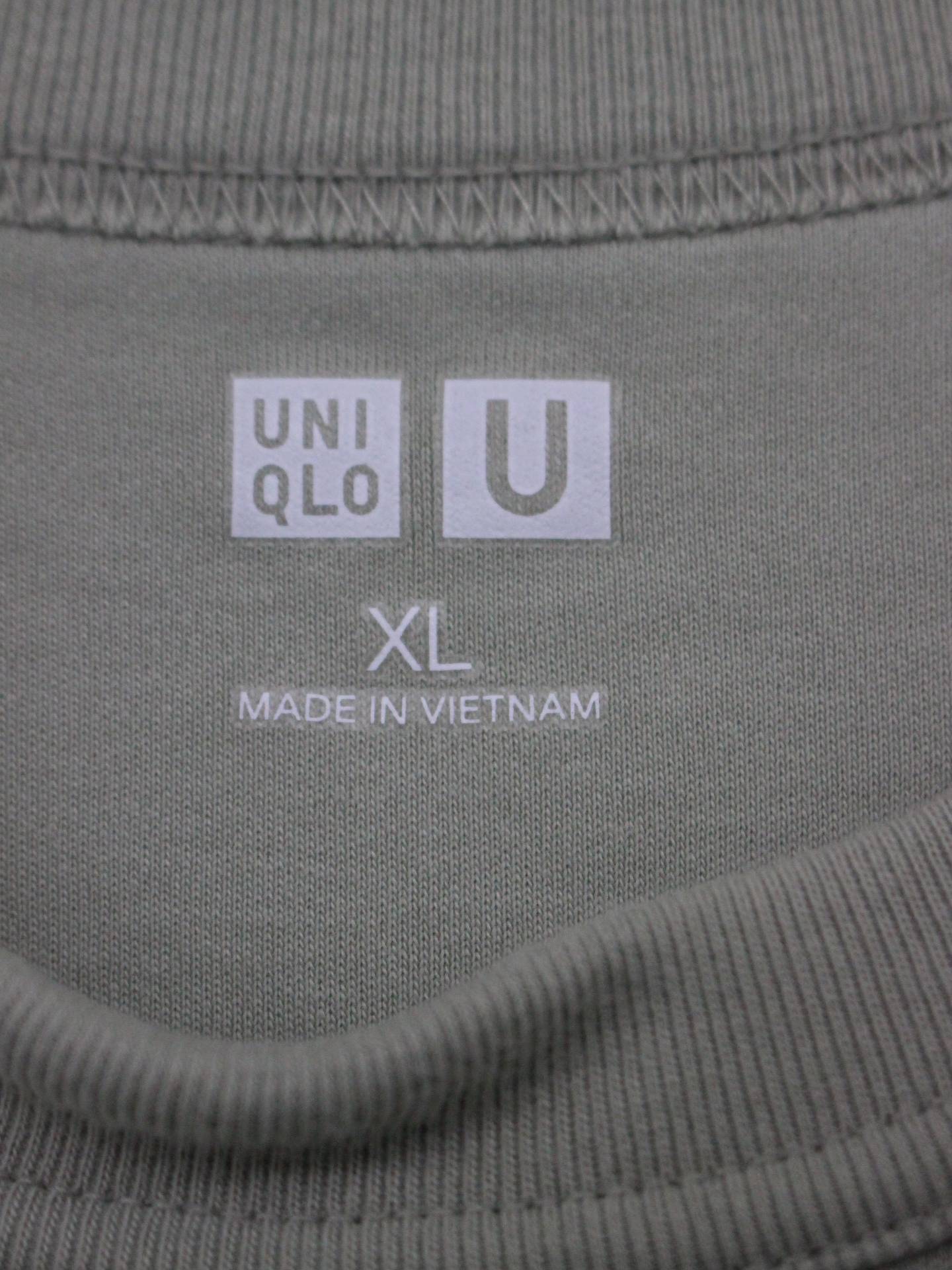 UNIQLO/Tシャツ/カットソー/トップス/グレー/XL