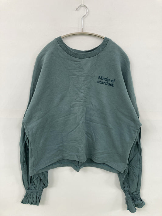 ZARA/ザラ/Tシャツ/カットソー/トップス/グリーン/M