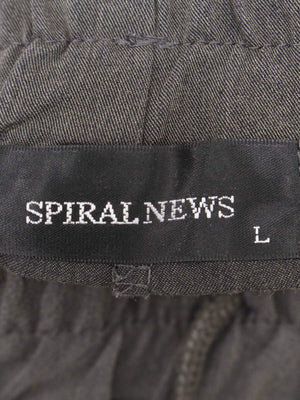 SPIRAL NEWS/スパイラルニュース/スウェットパンツ/パンツ/ブラック/L