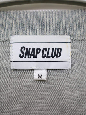 SNAP CLUB/スナップクラブ/Tシャツ/カットソー/トップス/グレー/M
