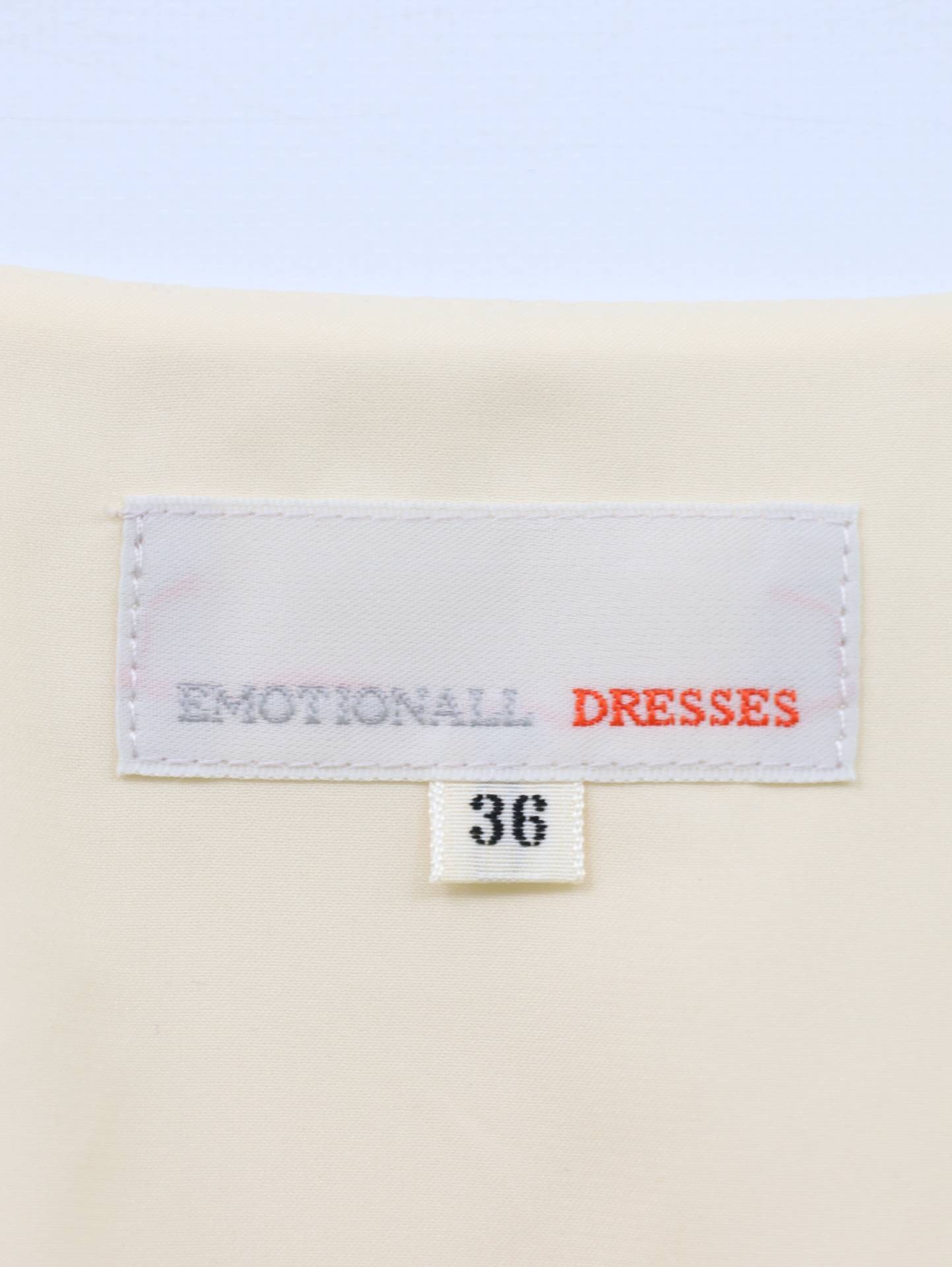 EMOTIONALL DRESSES/ドレス/ワンピース/ドレス/オレンジ/36