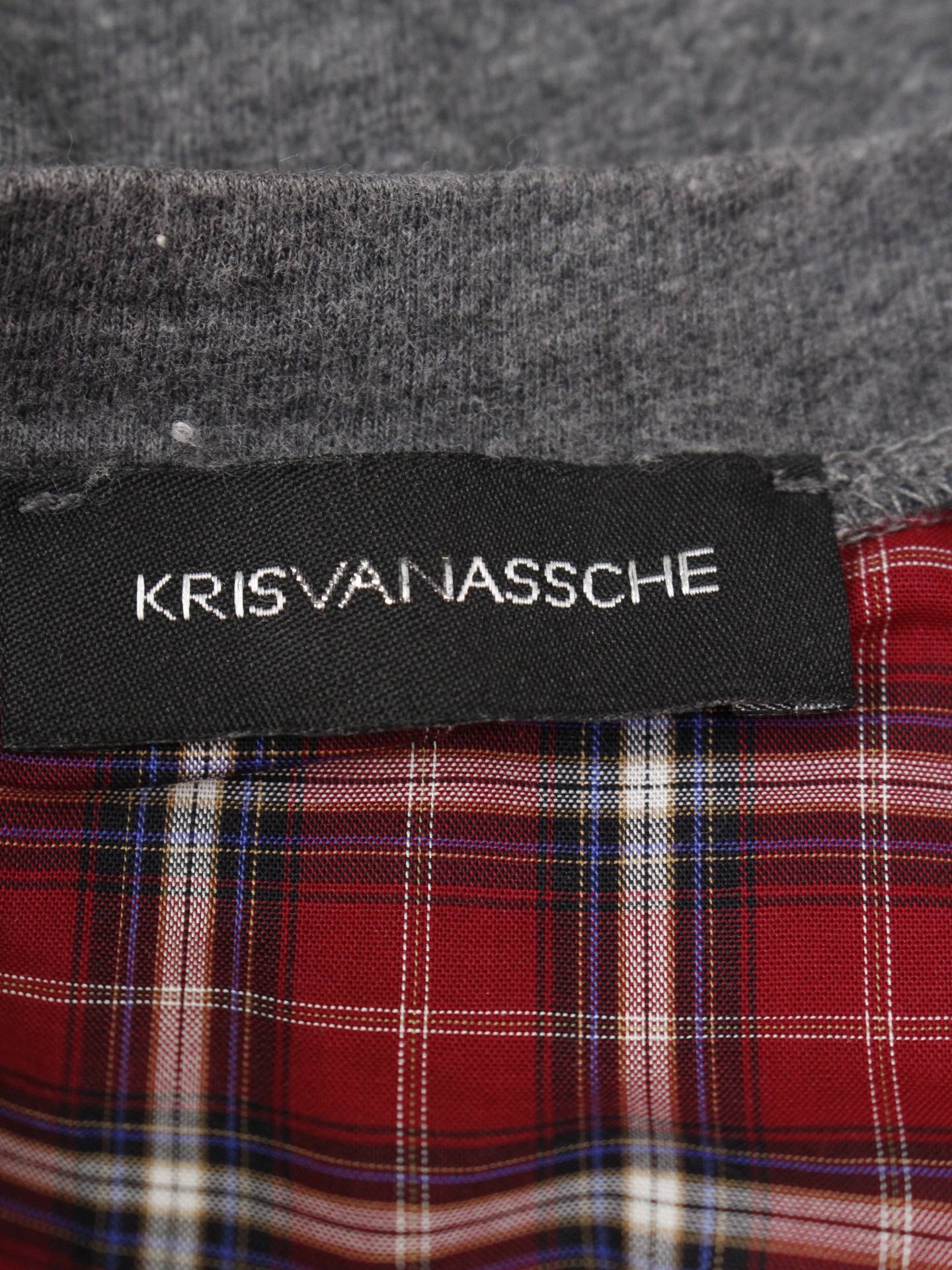 KRISVANASSCHE/Tシャツ/カットソー/トップス/グレー/S
