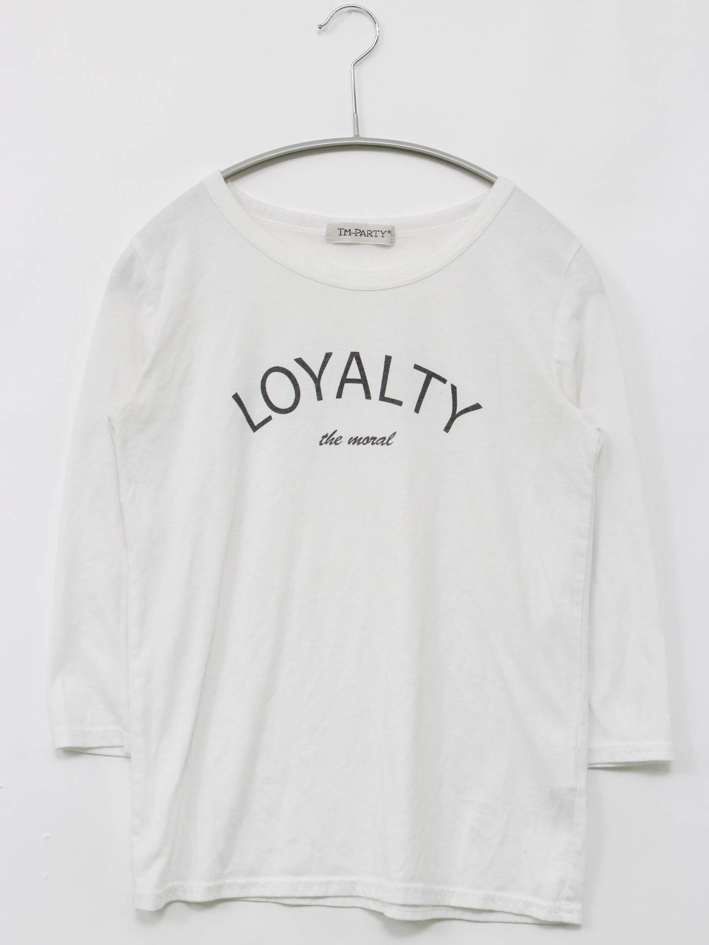 TM-PARTY/Tシャツ/カットソー/トップス/ホワイト/M