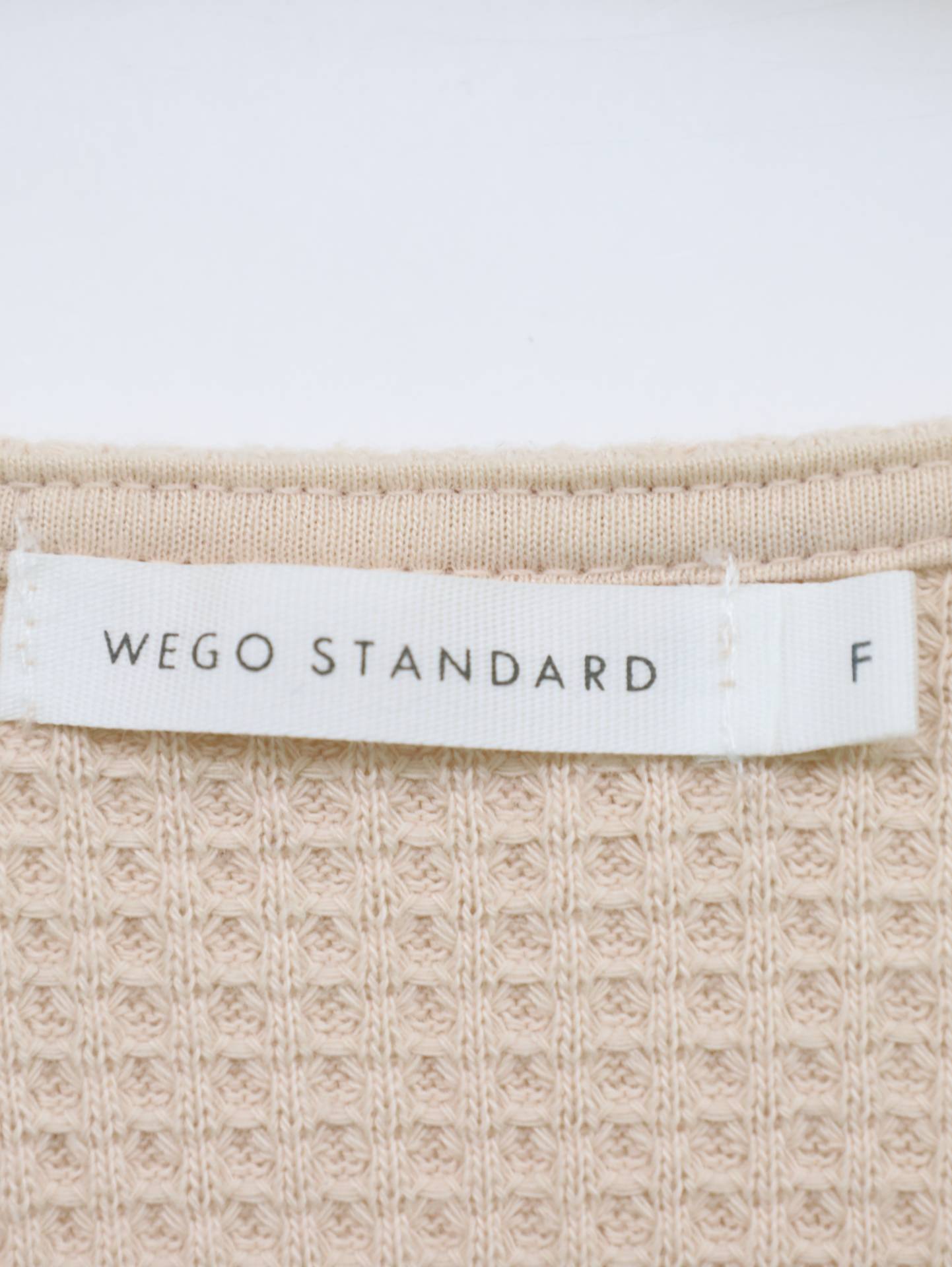 WEGO STANDARD/カーディガン/ボレロ/トップス/ベージュ/F
