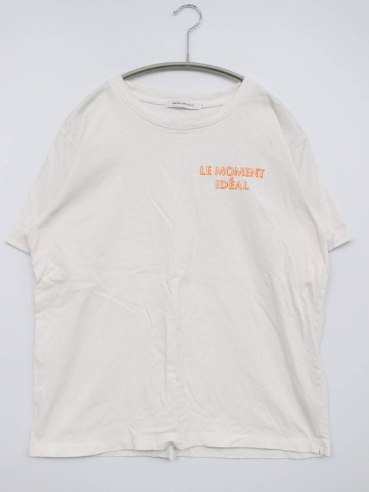AMERICAN HOLIC/アメリカンホリック/Tシャツ/カットソー/トップス/ホワイト/L