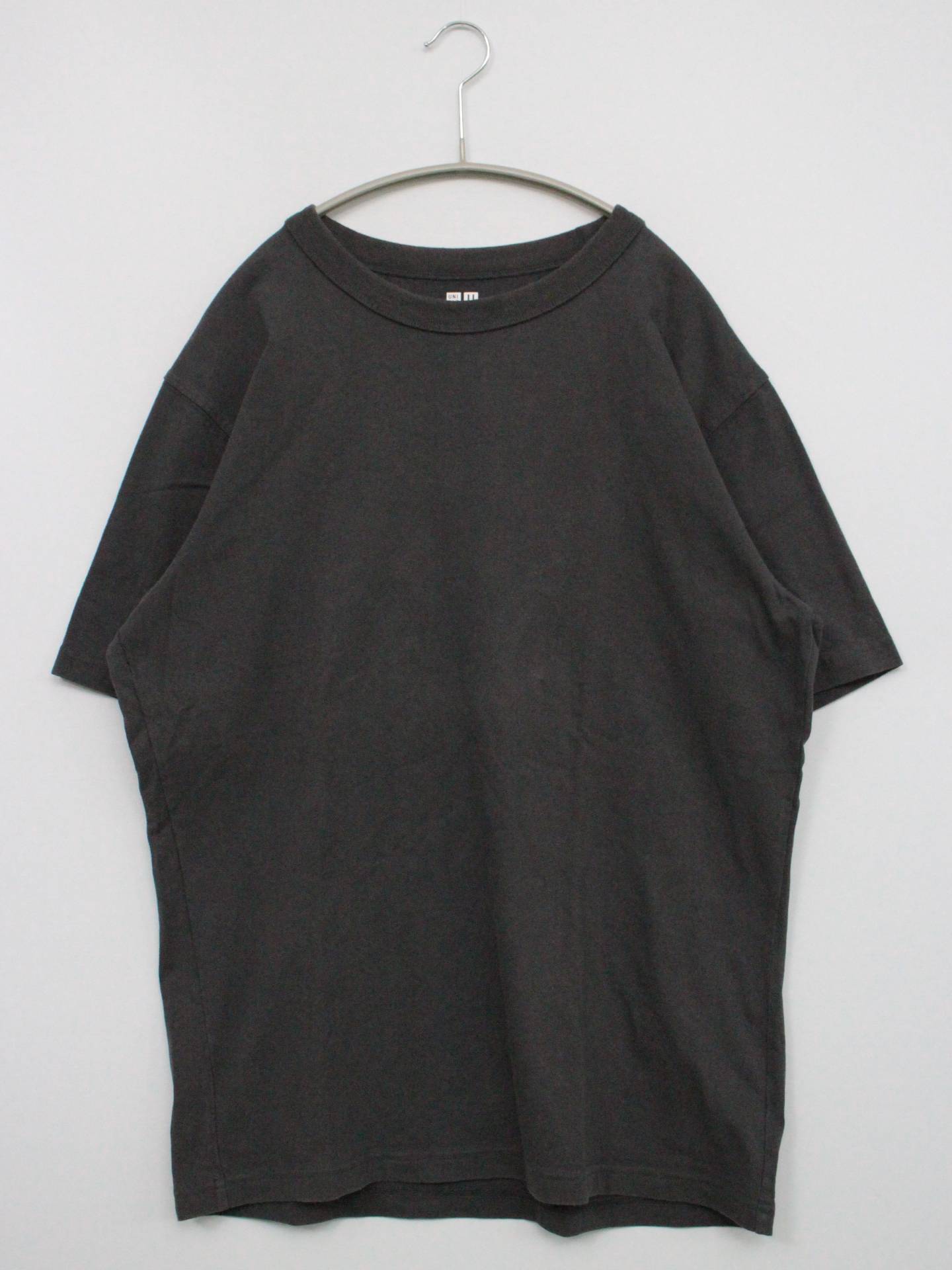 UNIQLO/ユニクロ/Tシャツ/カットソー/トップス/ブラック/L