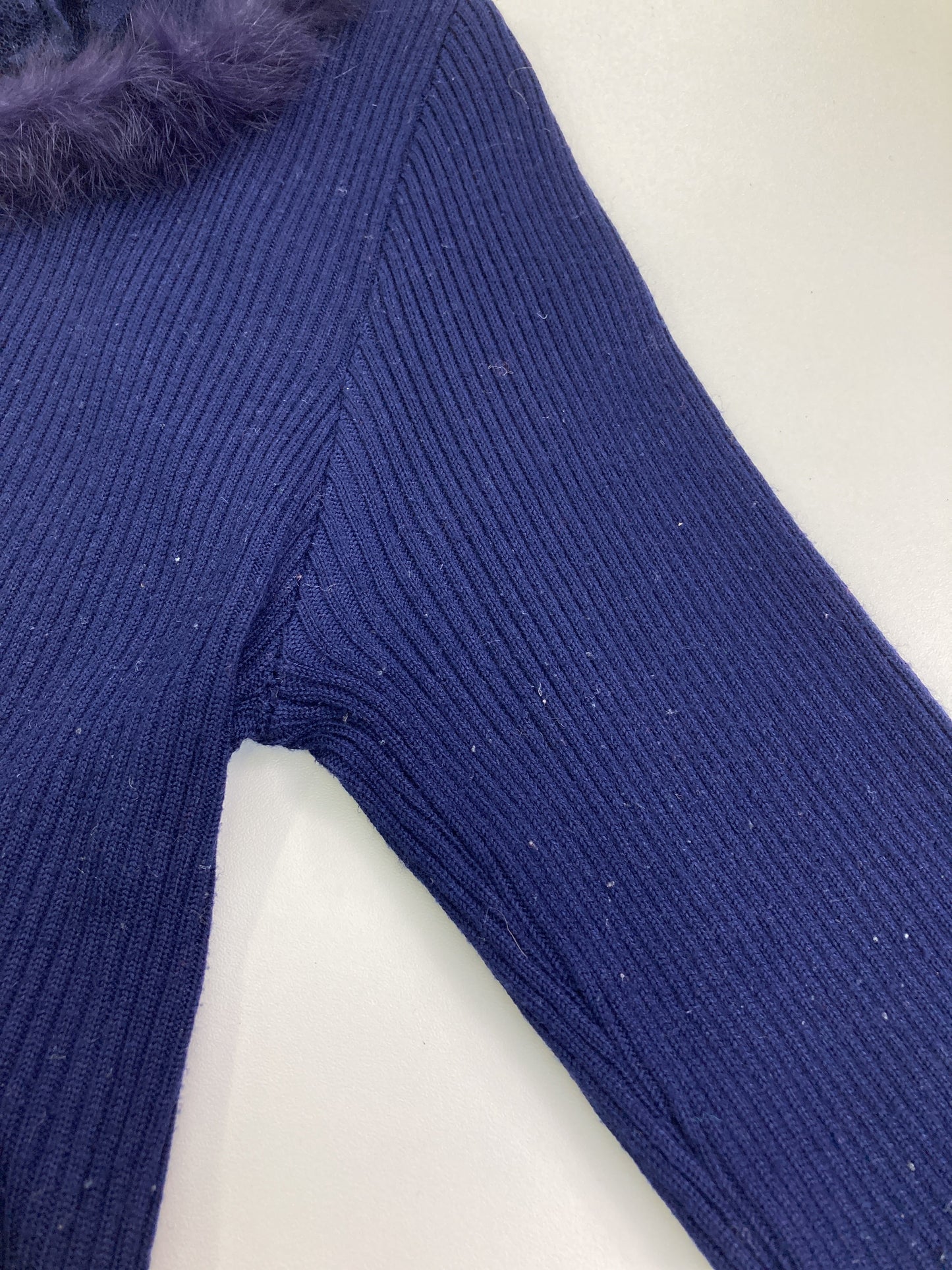 METURE-KREIN/ニット/セーター/トップス/ブルー/M-L