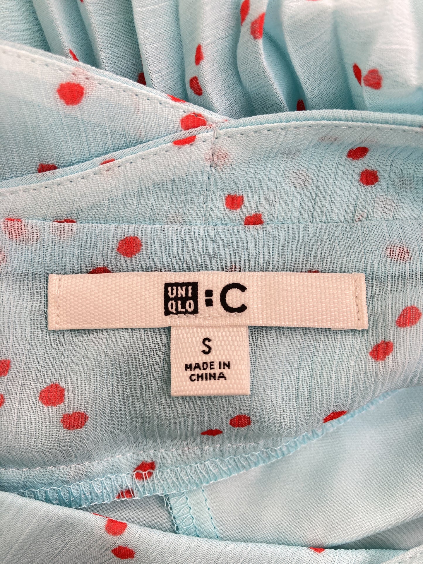 UNIQLO/ユニクロ/ワンピース/ワンピース/ドレス/スカイブルー/S