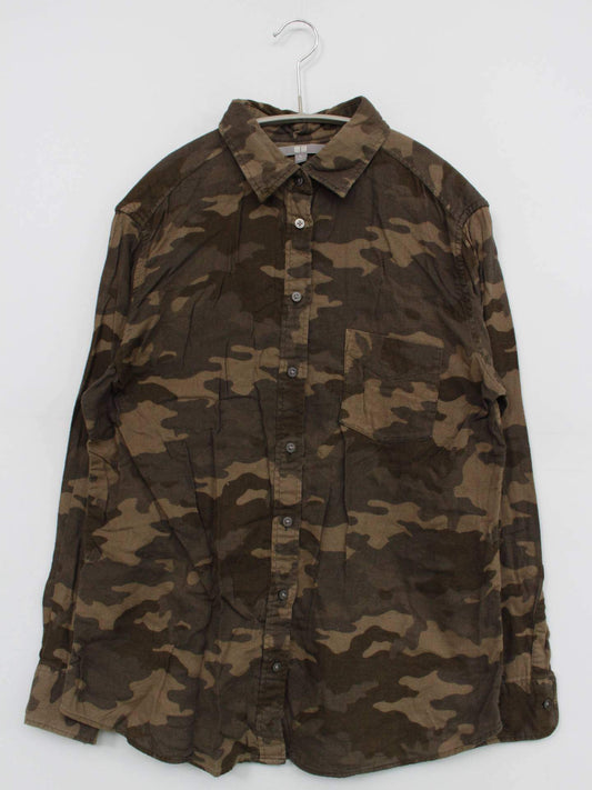 UNIQLO/ユニクロ/シャツ/ブラウス/トップス/ブラウン/XL