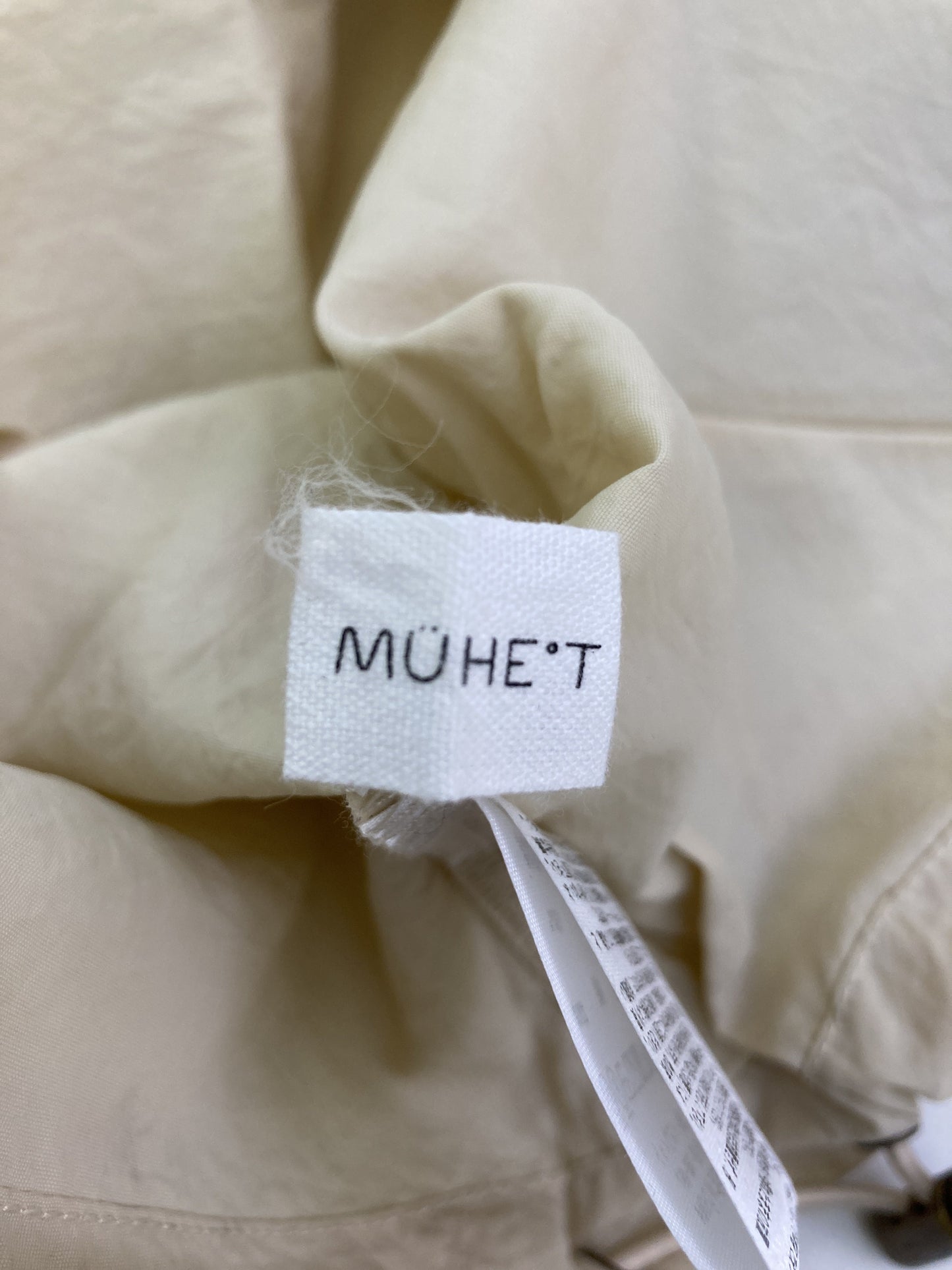 MUHET/シャツ/ブラウス/トップス/ベージュ/M