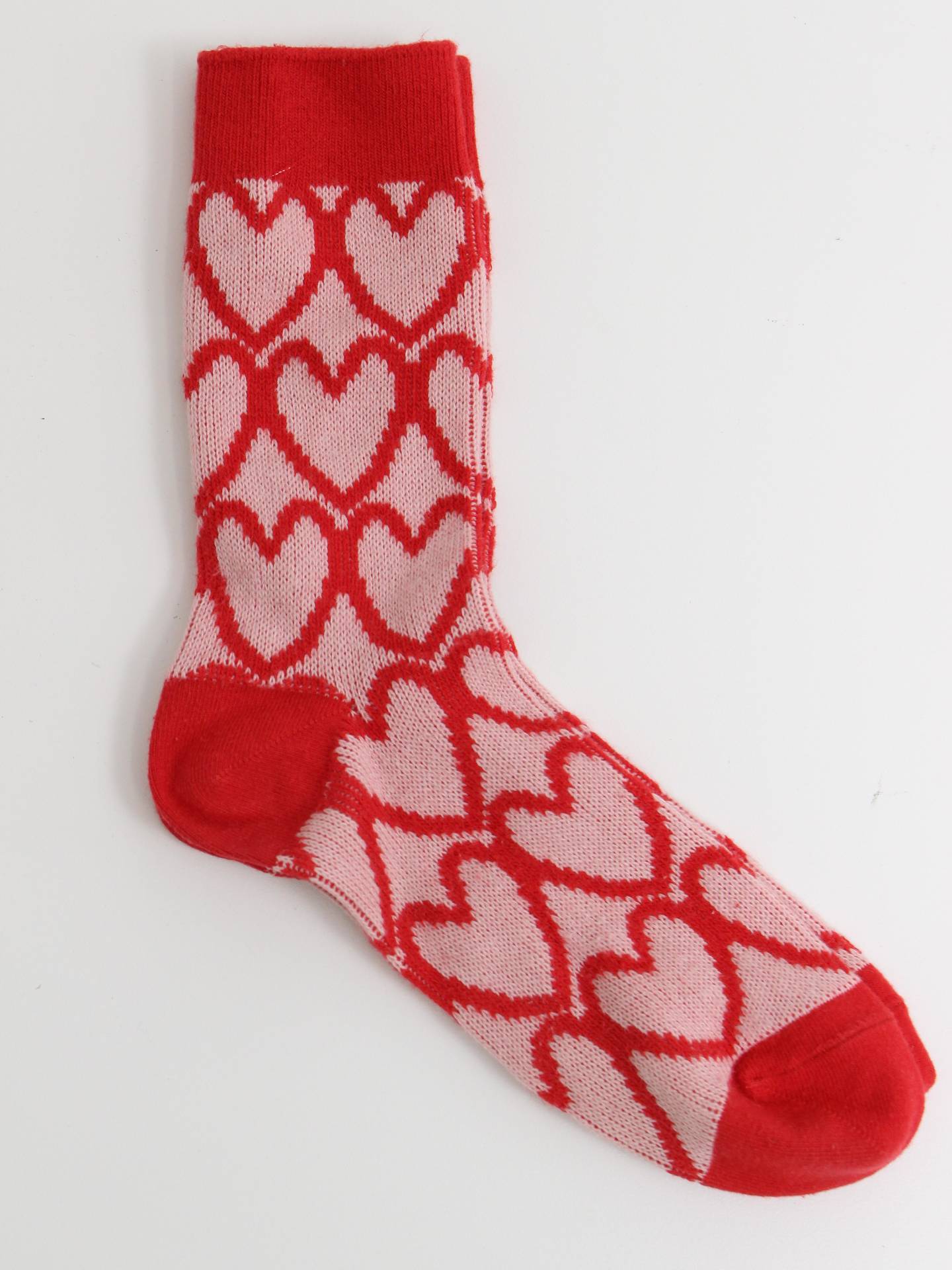 ソックス/ファッション雑貨/レッド/20-22cm