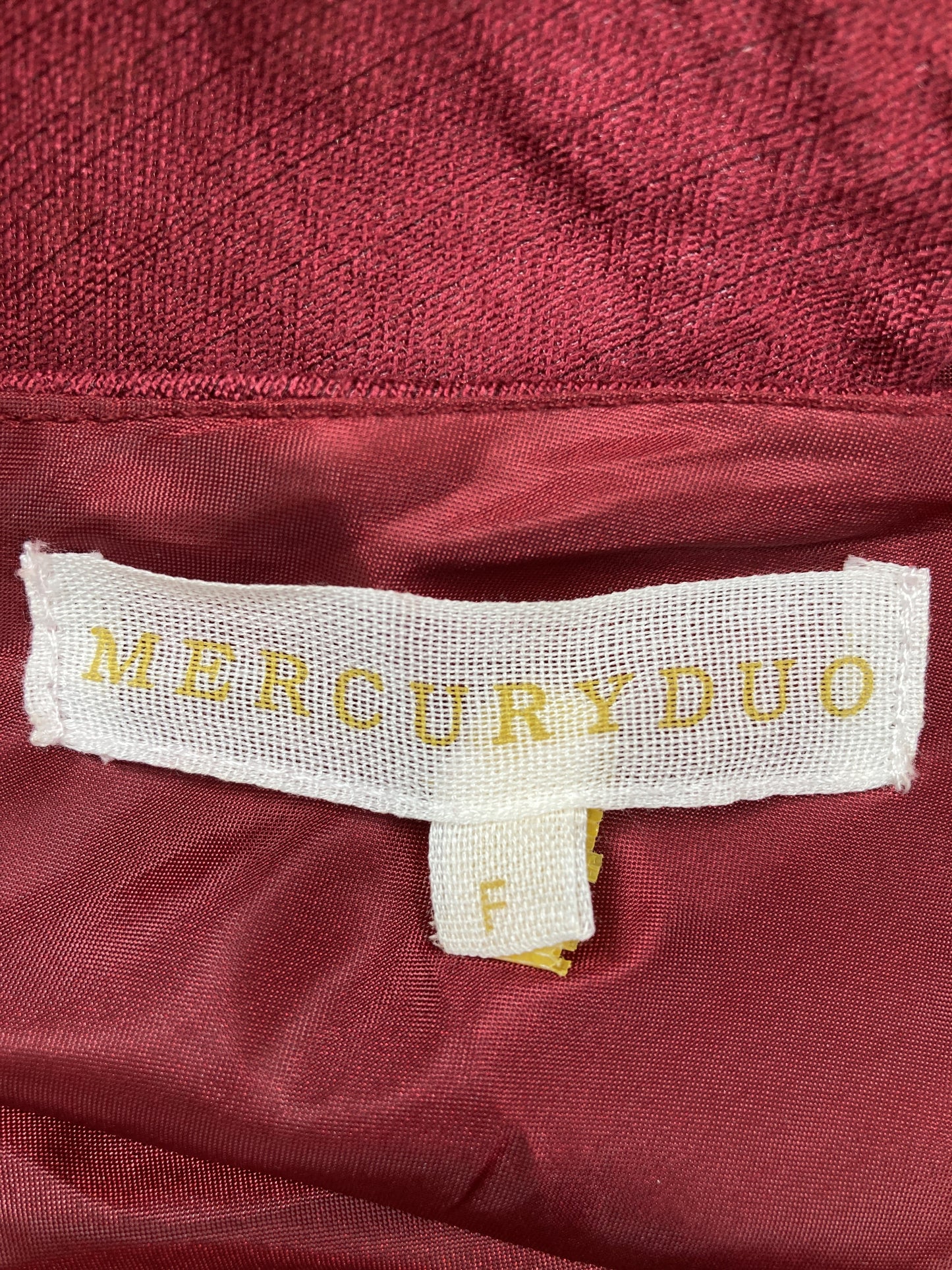 MERCURYDUO/マーキュリーデュオ/ワンピース/ワンピース/ドレス/レッド/F