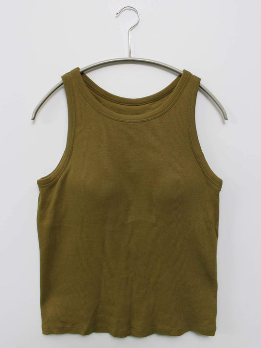 UNIQLO/ユニクロ/タンクトップ/トップス/グリーン/L