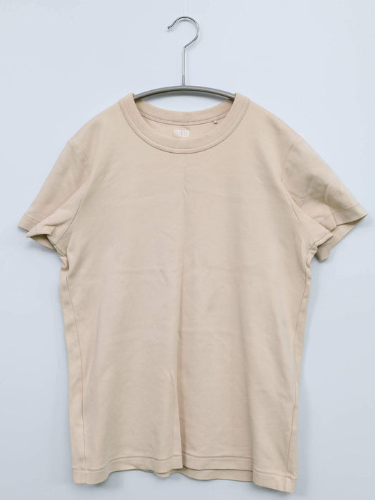 UNIQLO/ユニクロ/Tシャツ/カットソー/トップス/ベージュ/M