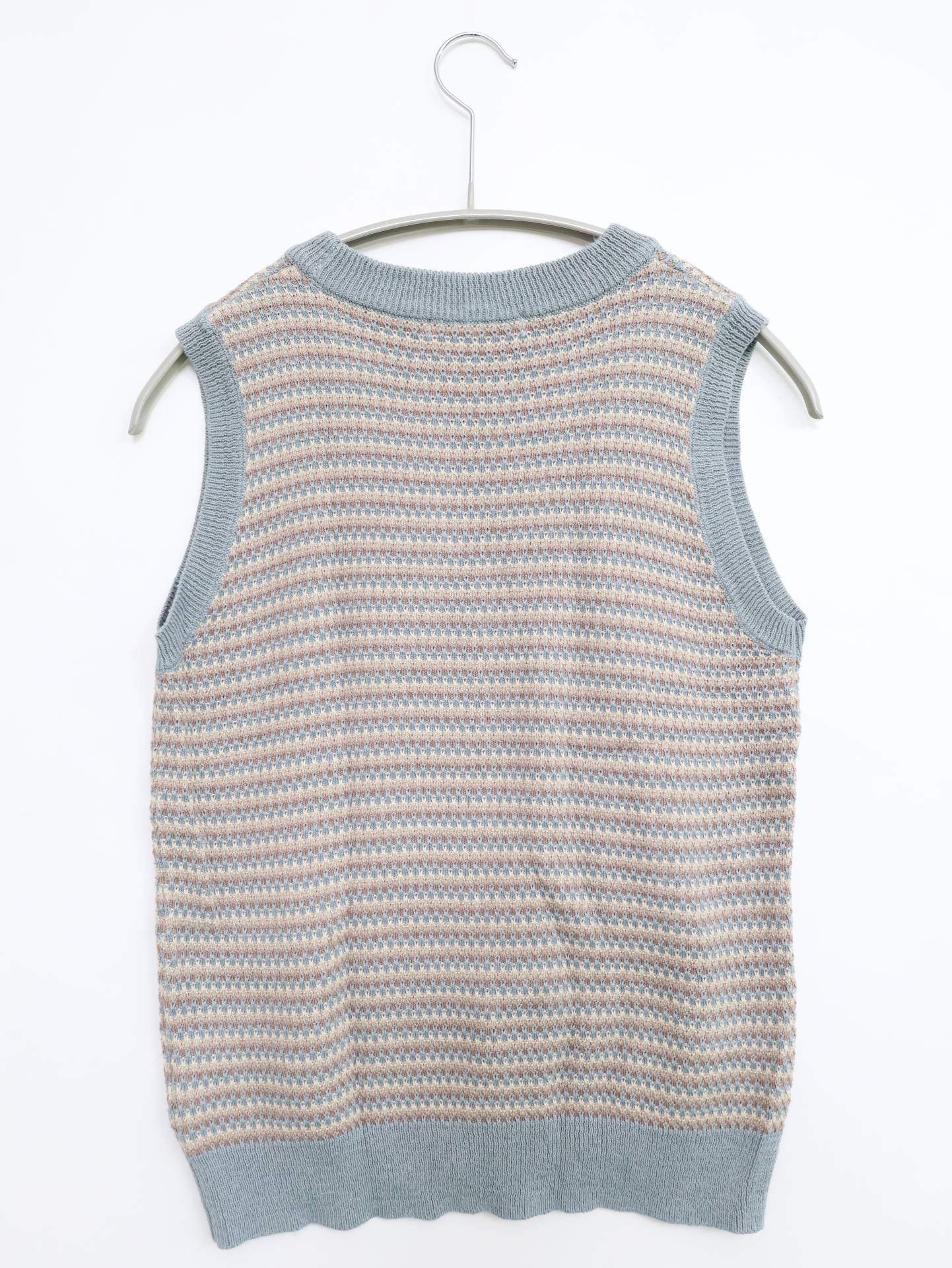 ems excite/エムズエキサイト/ベスト/トップス/グレー/F