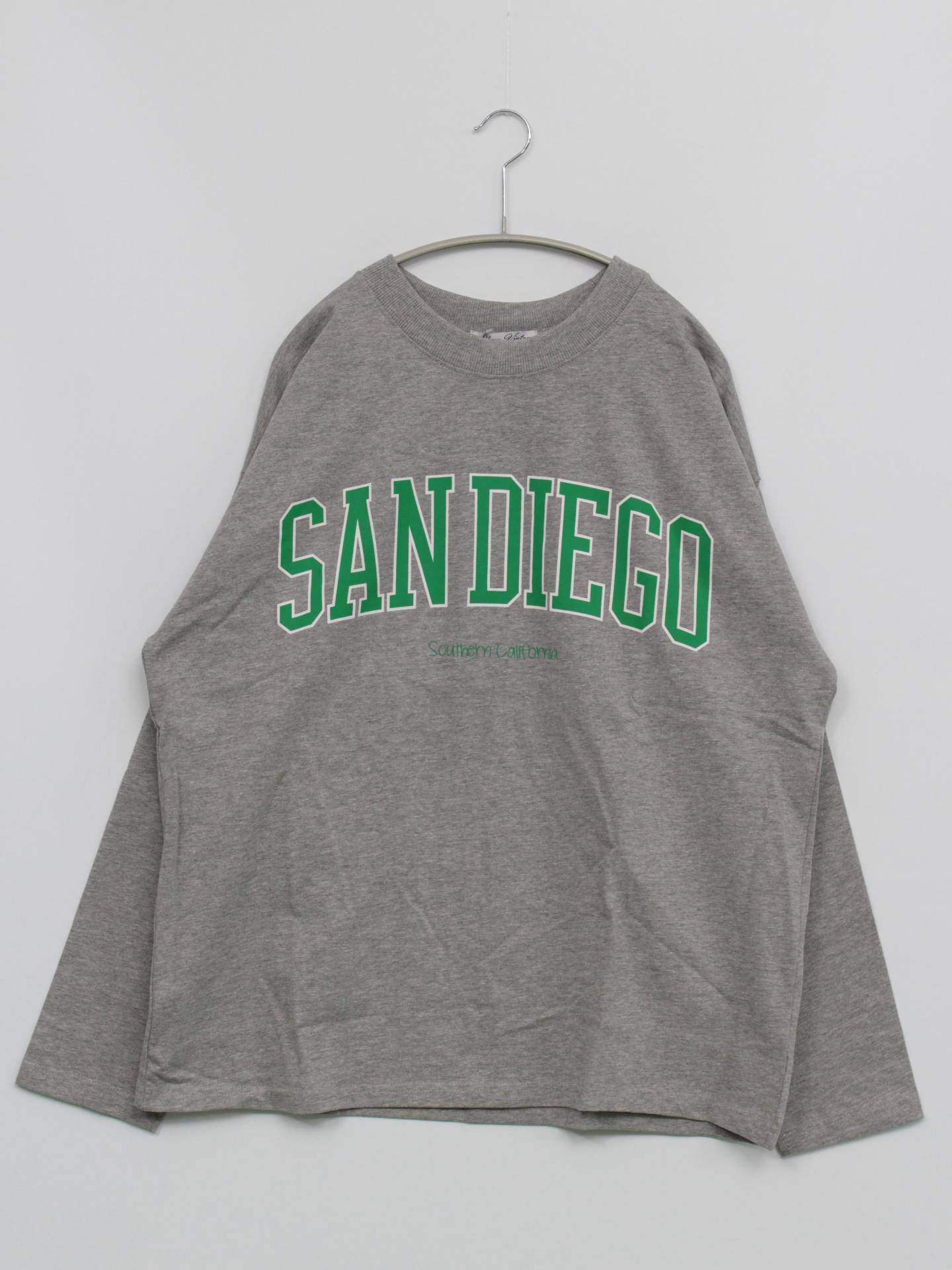 Skkone vintage/Tシャツ/カットソー/トップス/グレー/L
