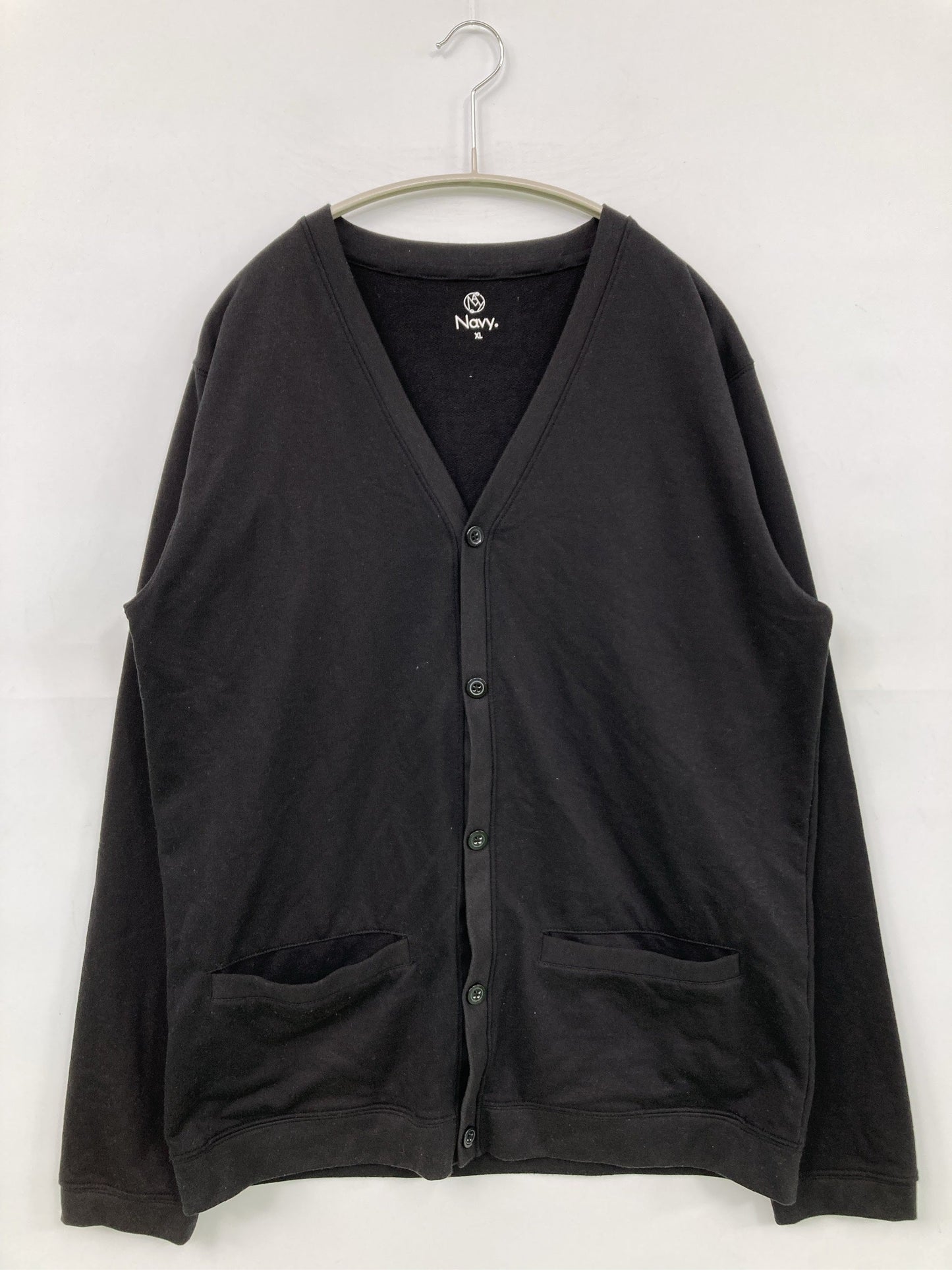 NAVY/ネイビー/カーディガン/ボレロ/トップス/ブラック/XL