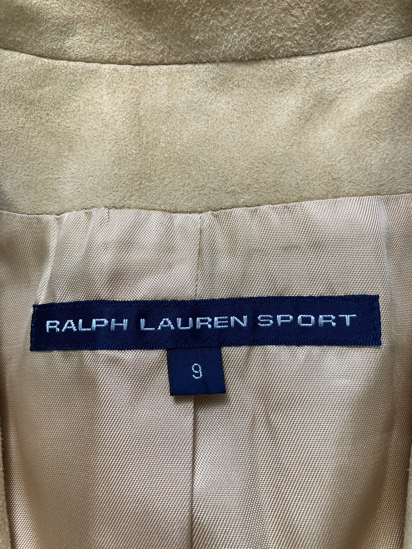 RALPH LAUREN SPORT/ラルフローレンスポーツ/テーラードジャケット/ジャケット/アウター/ベージュ/9