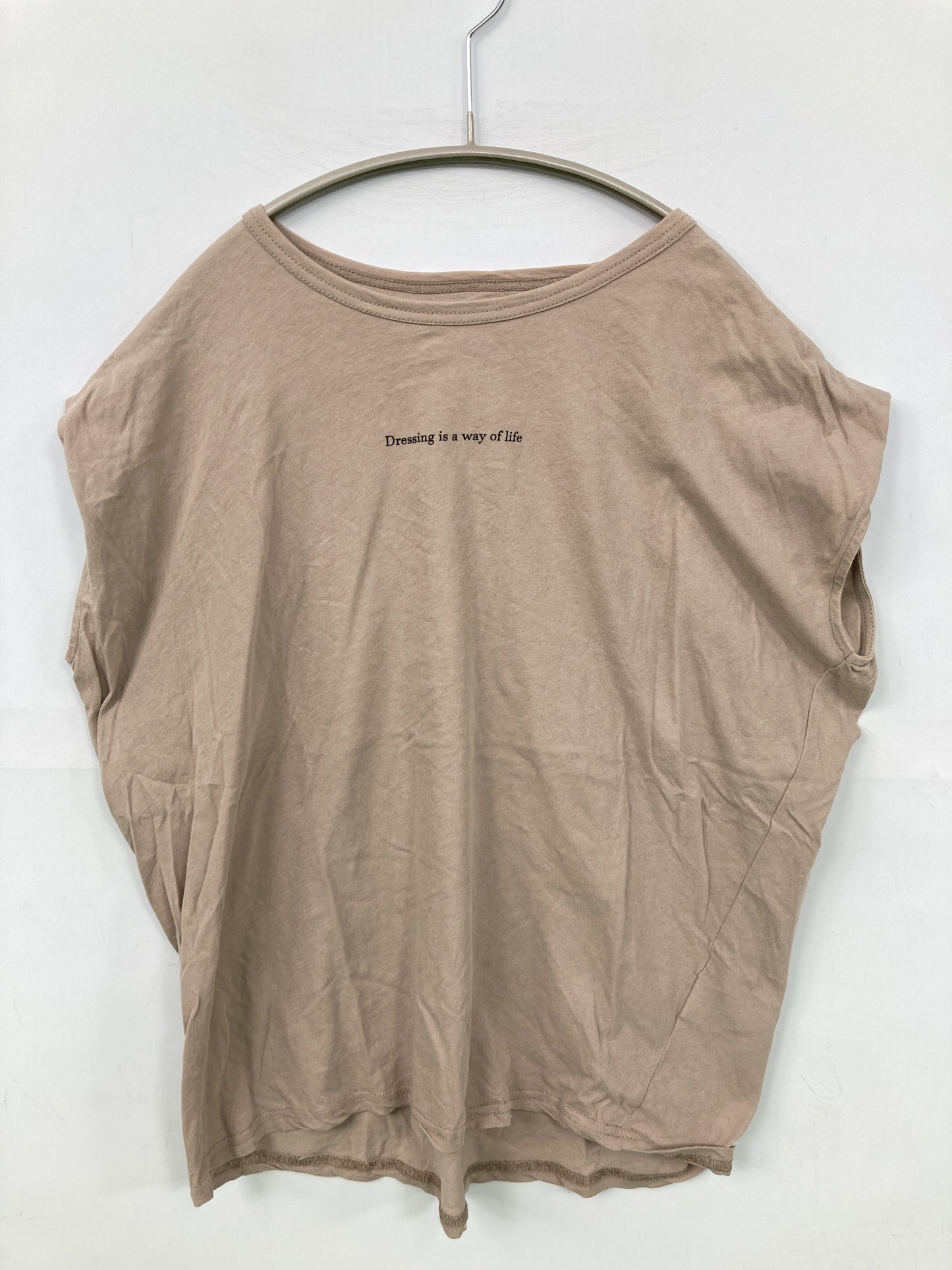 CAPRICIEUX LE'MAGE/カプリシュレマージュ/Tシャツ/カットソー/トップス/ベージュ/F