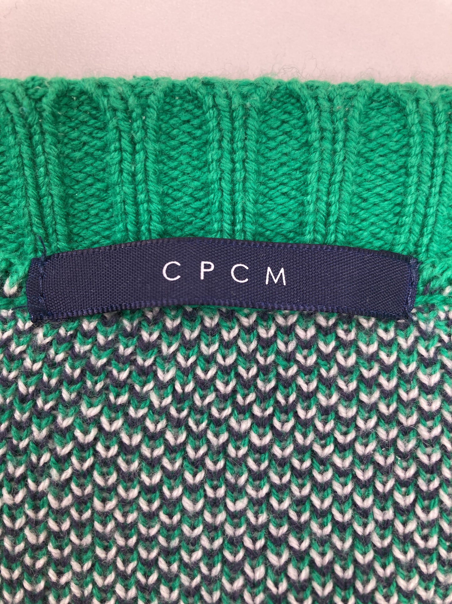 CPCM/シーピーシーエム/ニット/セーター/トップス/グリーン/F
