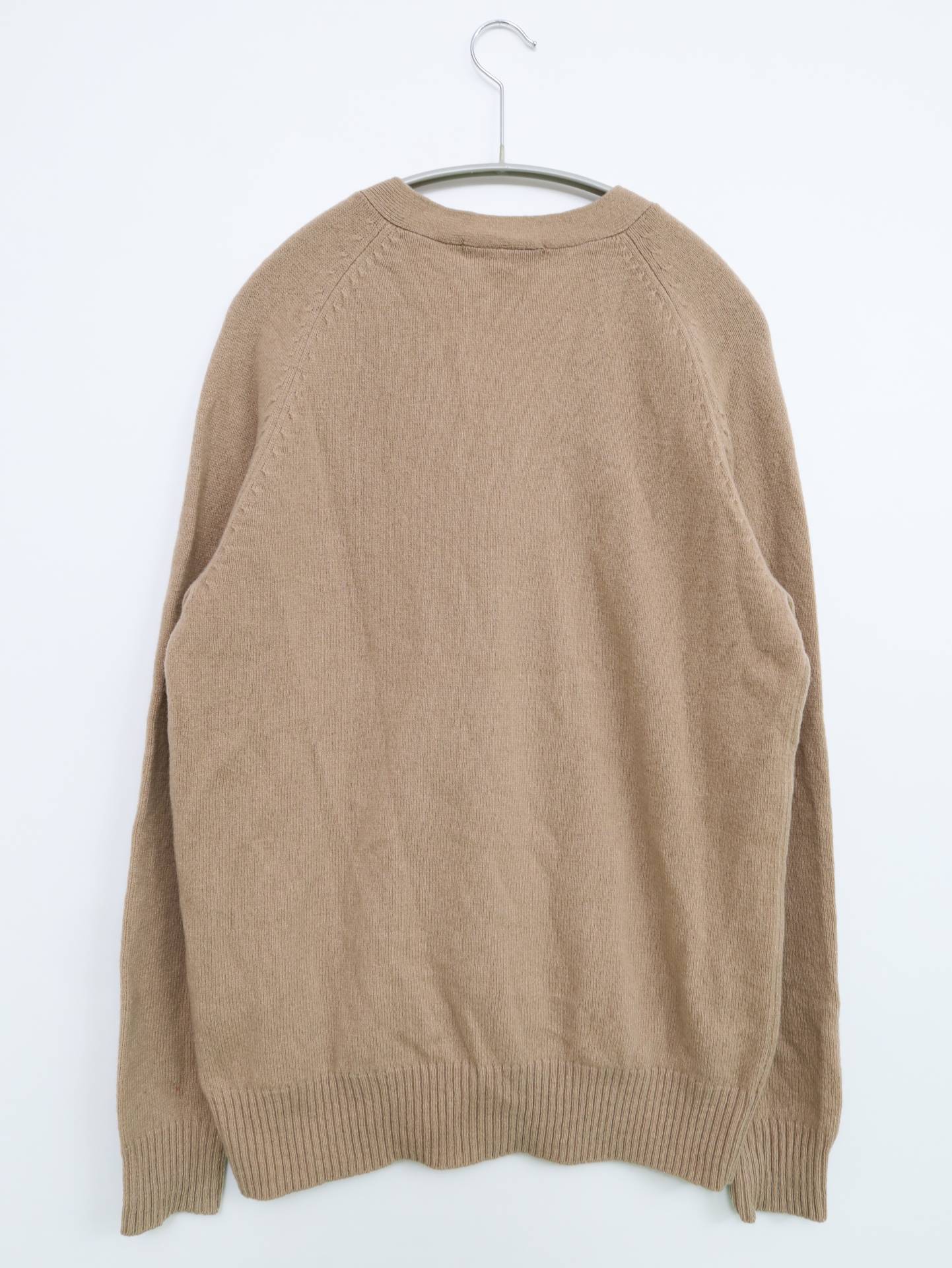 LAMBSWOOL/カーディガン/ボレロ/トップス/ベージュ/M