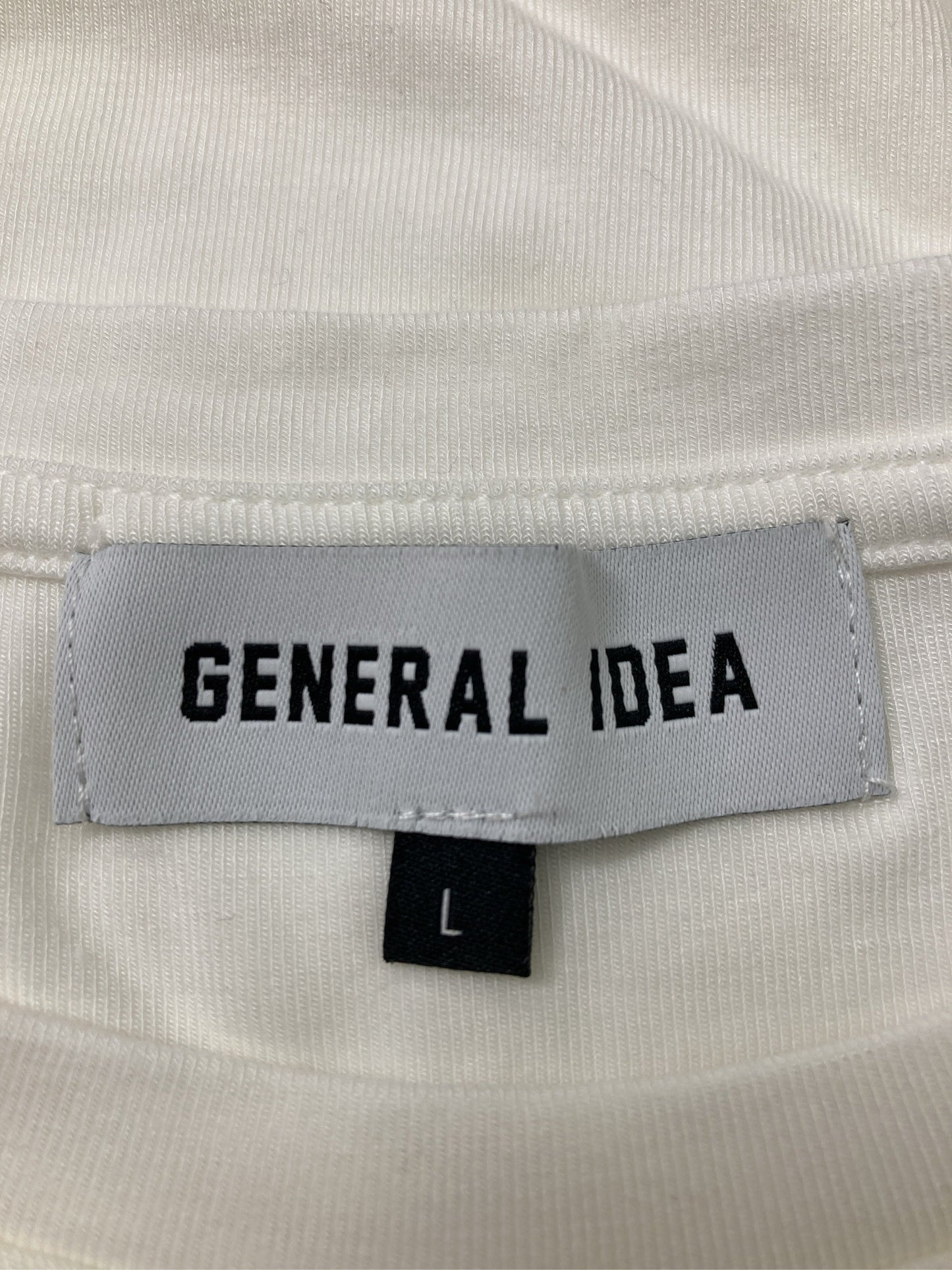 GENERAL IDEA/ジェネラルアイデア/Tシャツ/カットソー/トップス/ホワイト/L