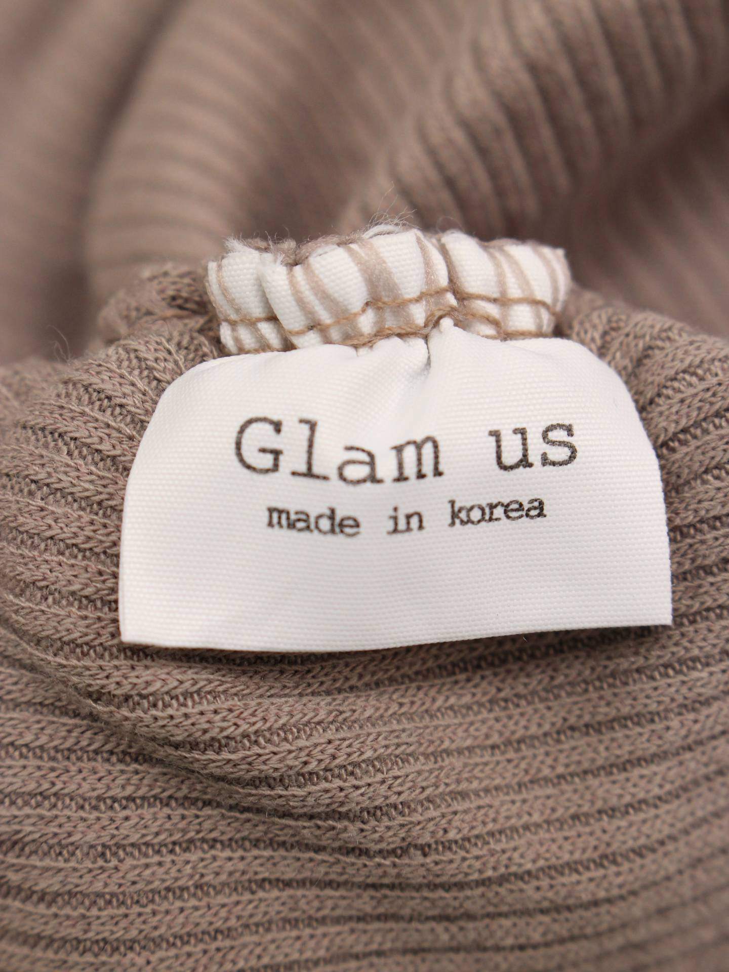Glam us/ワンピース/ワンピース/ドレス/ベージュ