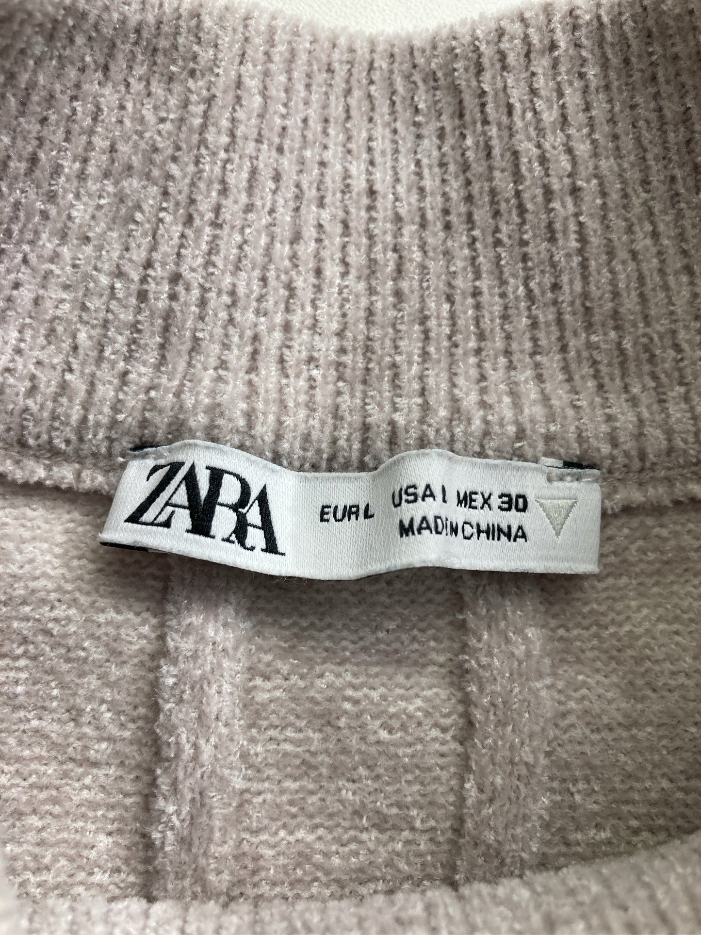 ZARA/ザラ/ニット/セーター/トップス/ベージュ/L