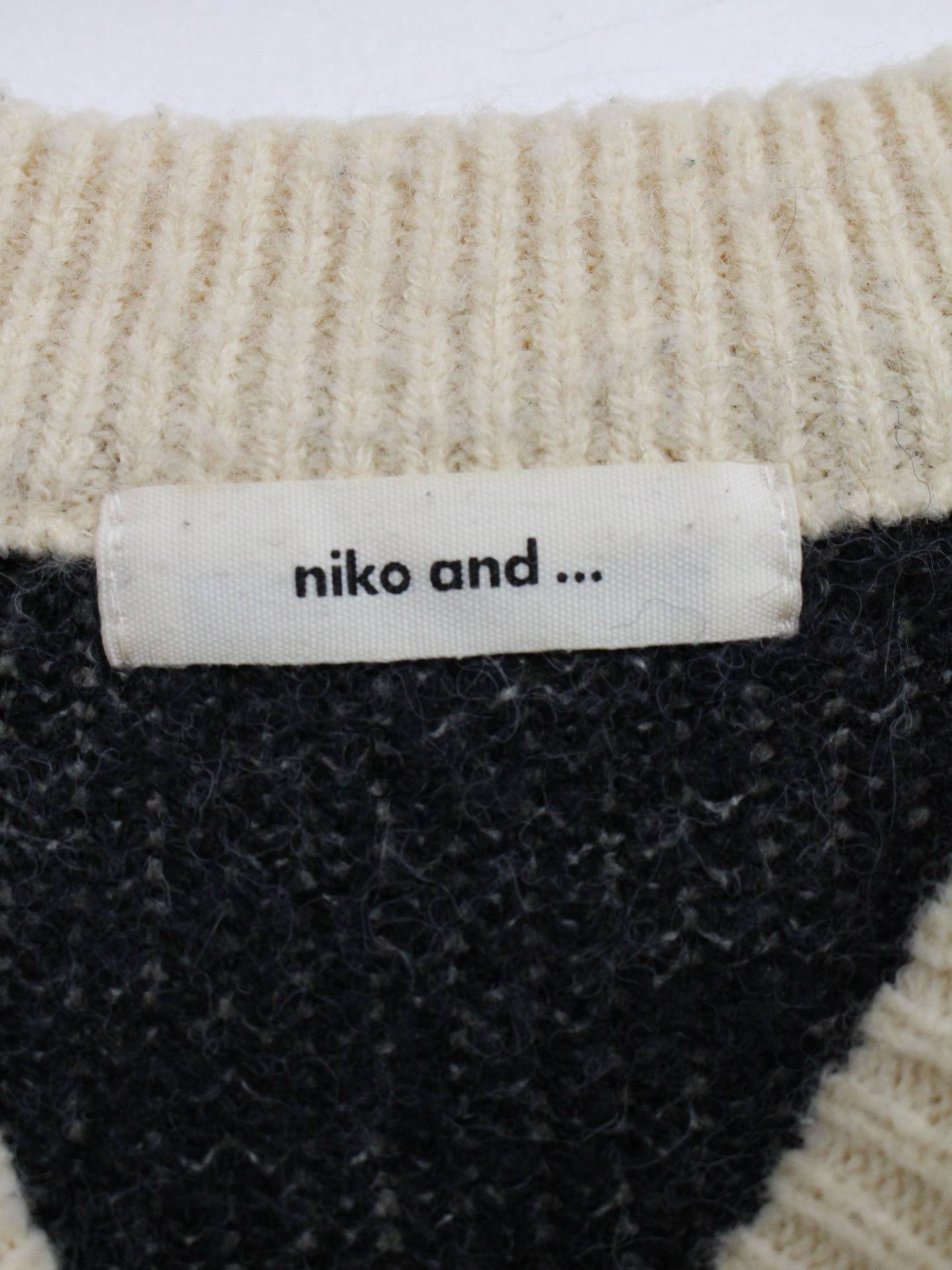 niko and .../ニコアンド/ニット/セーター/トップス/グレー/F