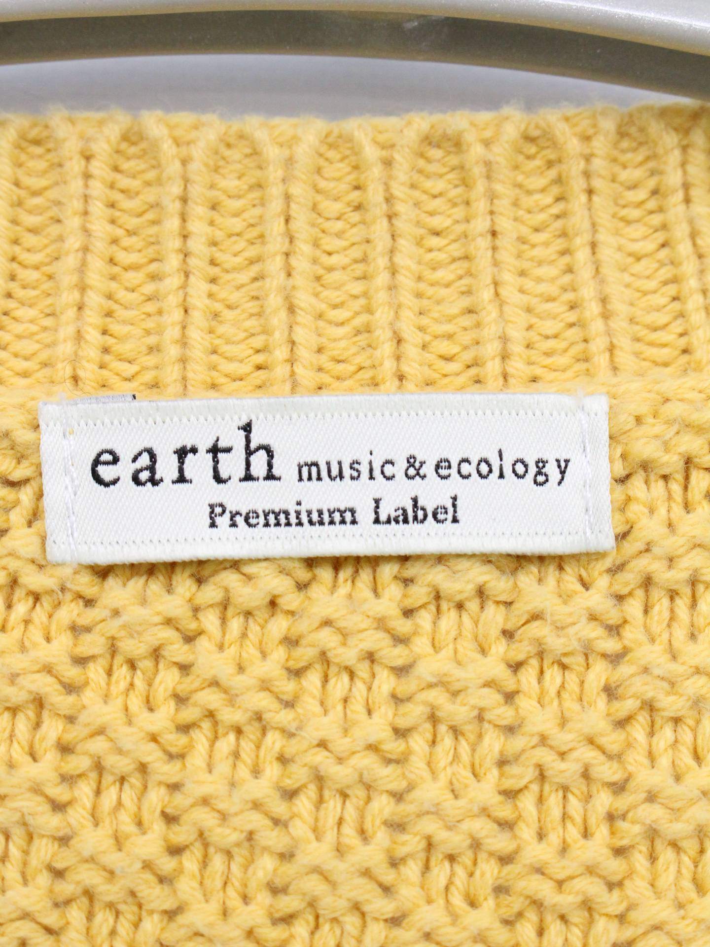 earth music&ecology/アースミュージックアンドエコロジー/カーディガン/ボレロ/トップス/イエロー/F