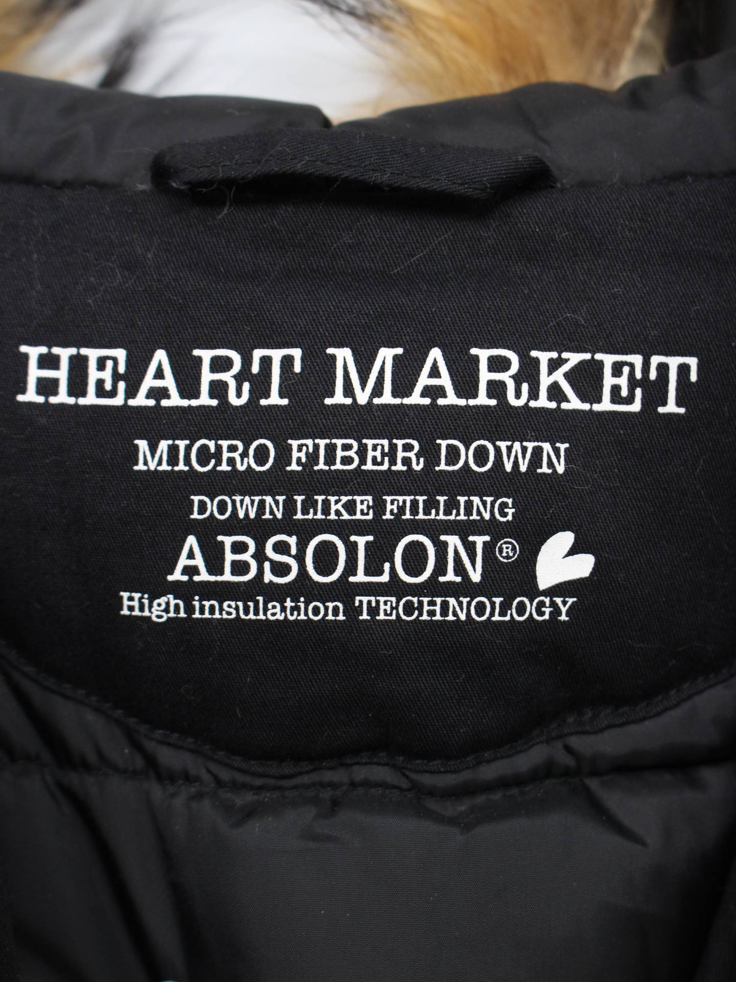 HEART MARKET/ハートマーケット/ダウンジャケット/コート/ジャケット/アウター/ブラック/L