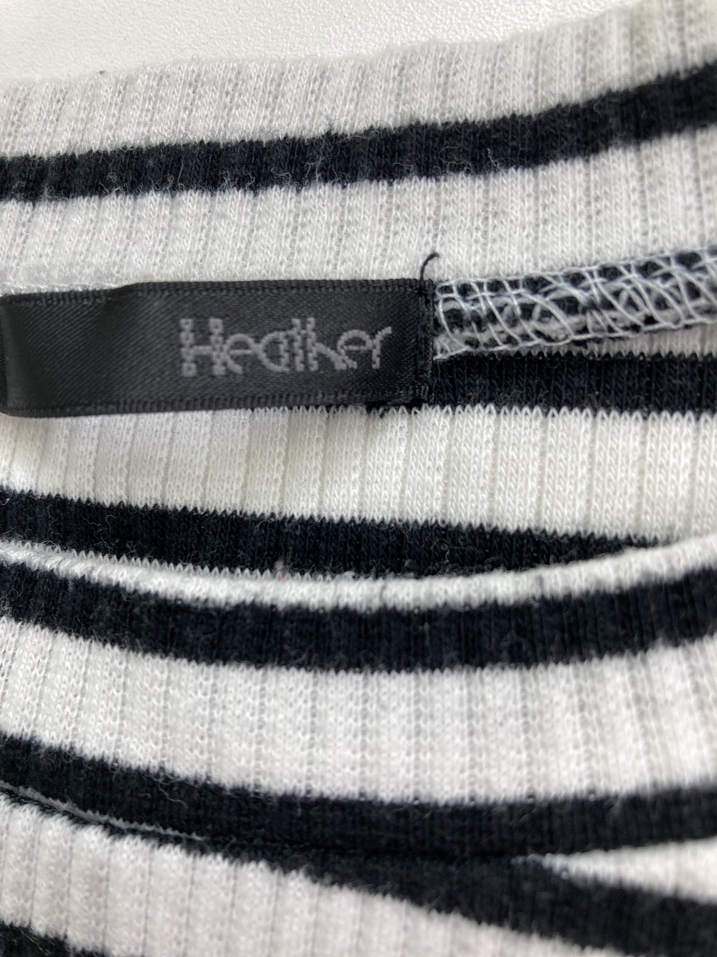 Heather/ヘザー/Tシャツ/カットソー/トップス/ブラック/F