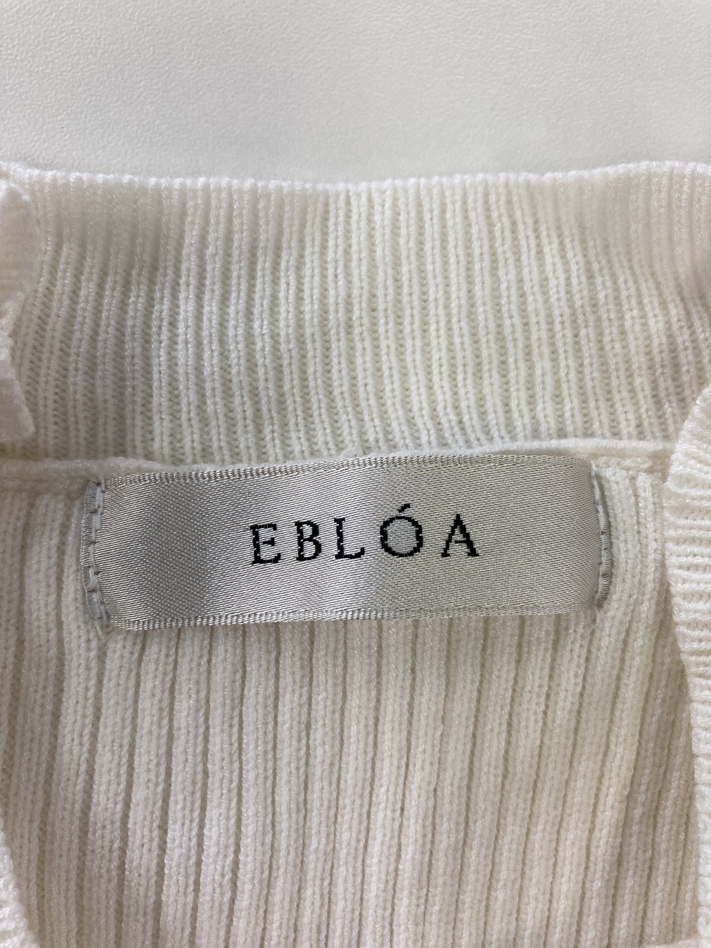 EBLOA/ニット/セーター/トップス/ホワイト/FREE