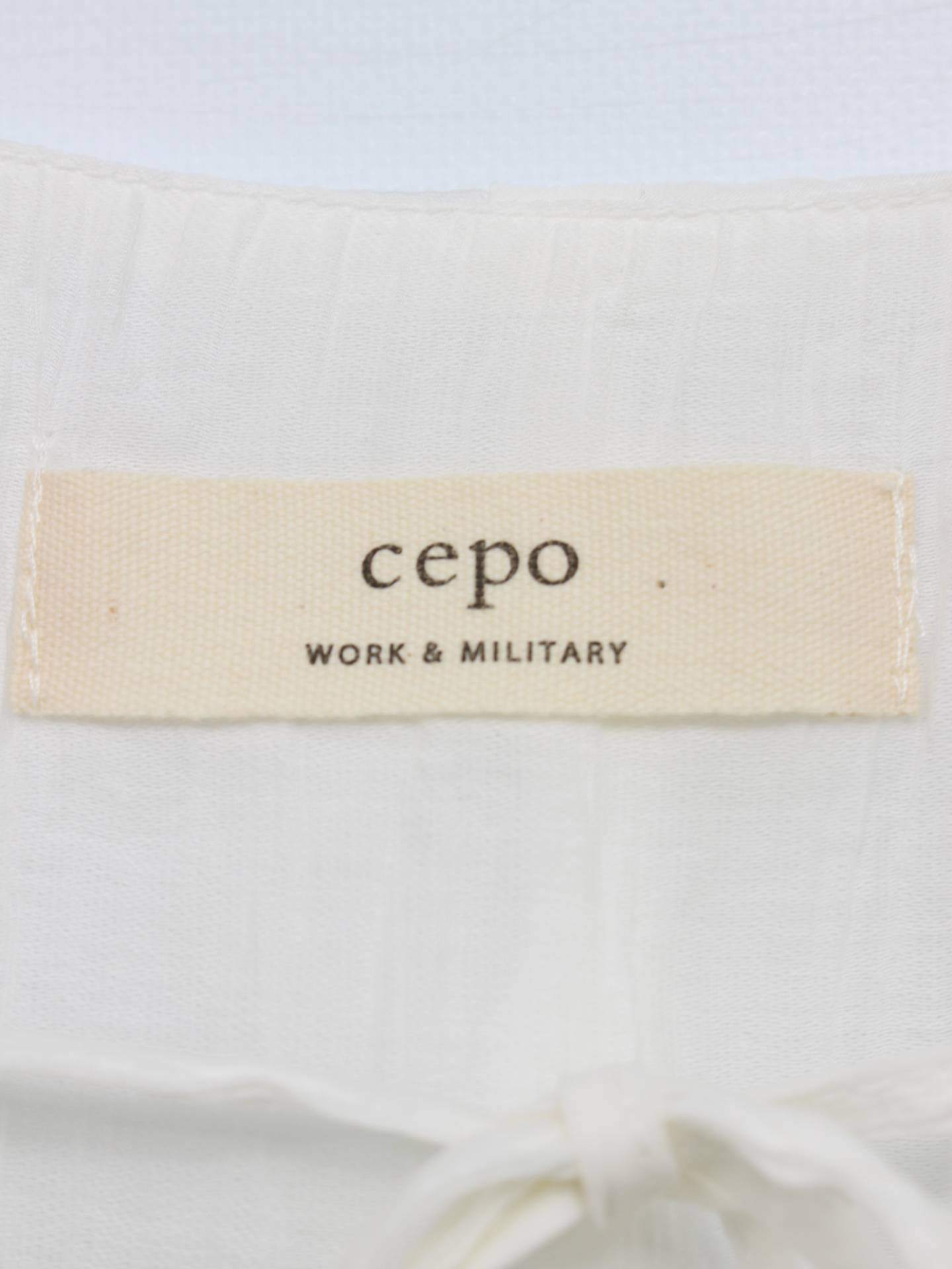 cepo/シャツ/ブラウス/トップス/ホワイト/M