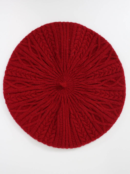 UNIQLO/ユニクロ/ハンチング/ベレー帽/帽子/レッド