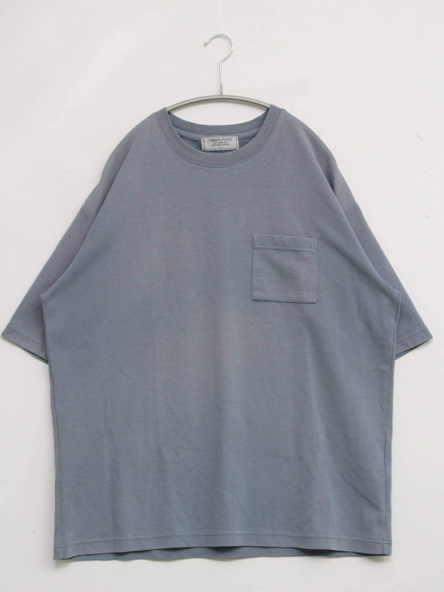 TIMBRE POSTE/Tシャツ/カットソー/トップス/グレー/LL